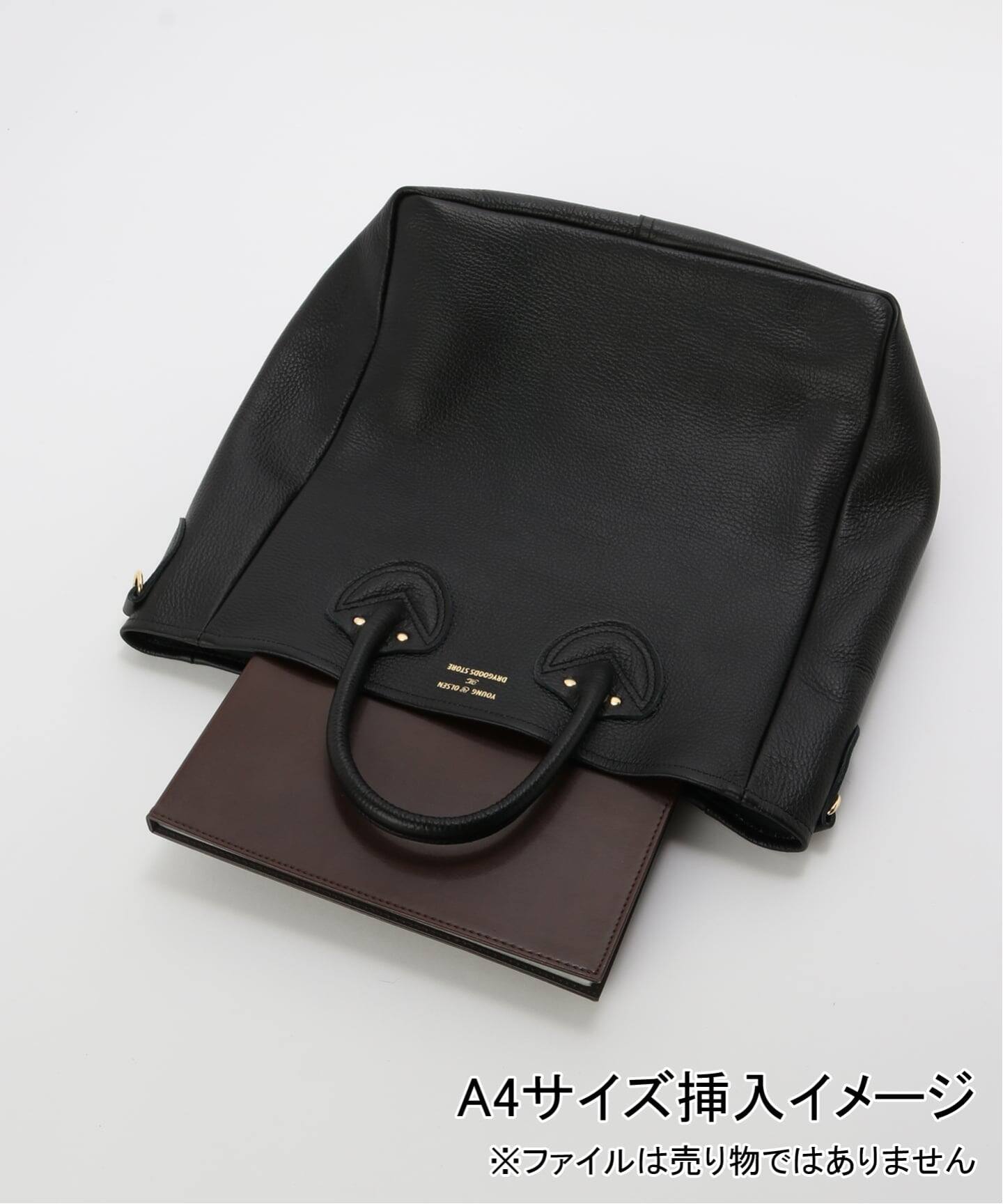 YOUNG&OLSEN EMBOSSED LEATHER D TOTE M（トートバッグ）｜OUTDOOR 