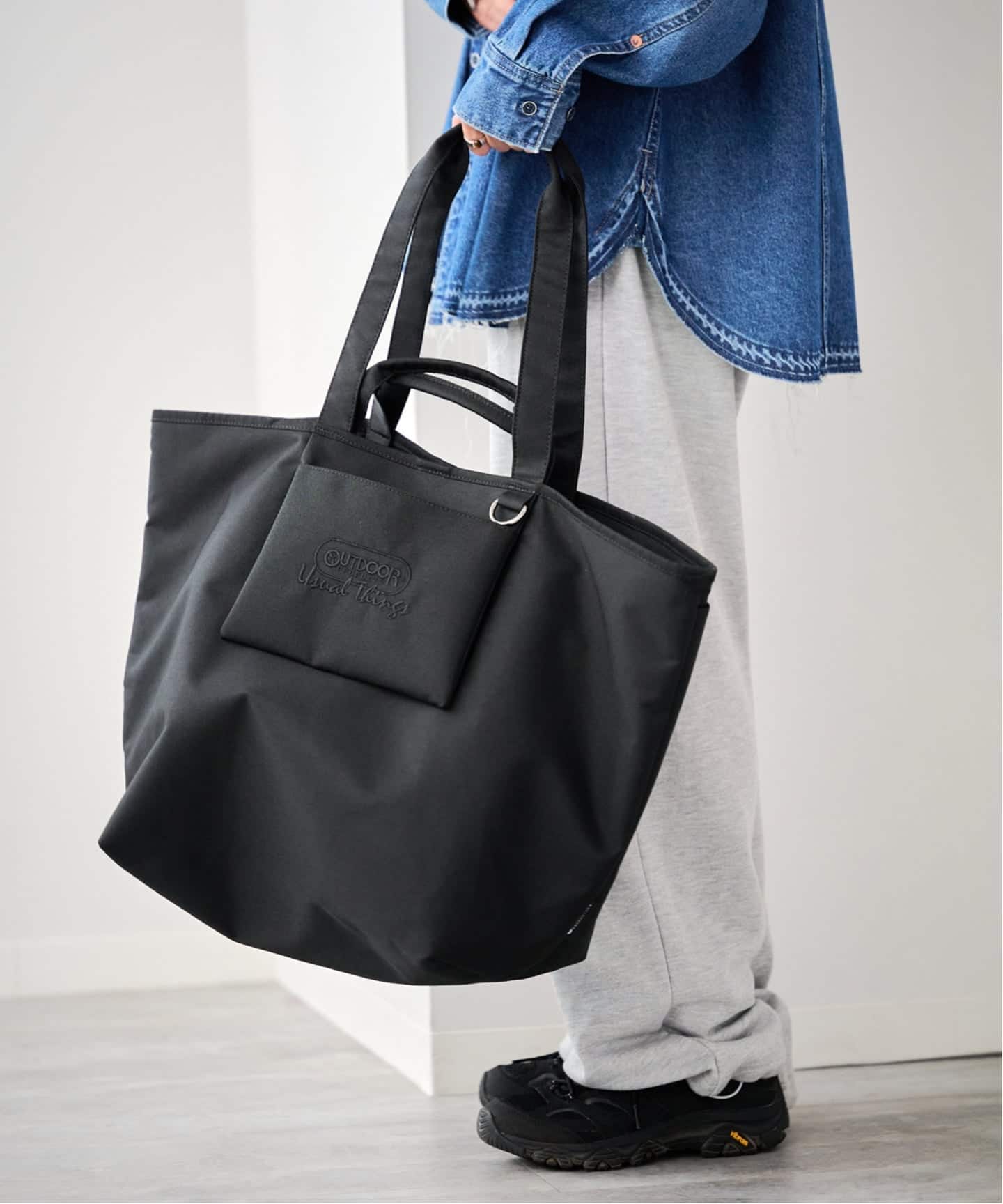 USUAL THINGS TOTE LARGE ユニセックス対応（トートバッグ）｜OUTDOOR