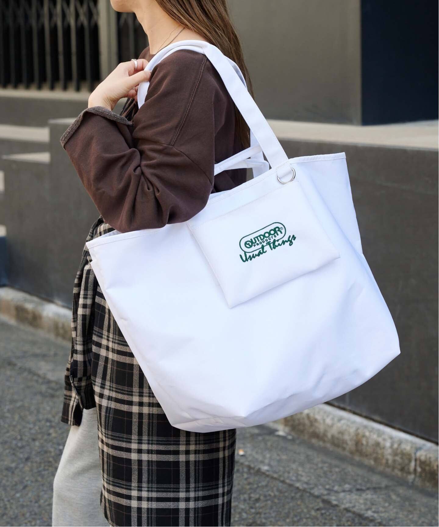 USUAL THINGS TOTE LARGE ユニセックス対応（トートバッグ）｜OUTDOOR
