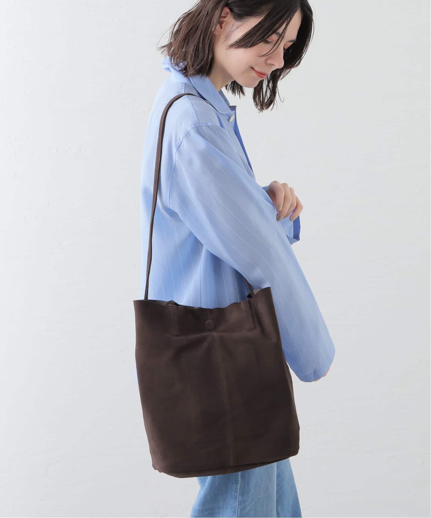 Morphee 3WAY MIDIUM TOTE SHORT (SUEDE)（ショルダーバッグ