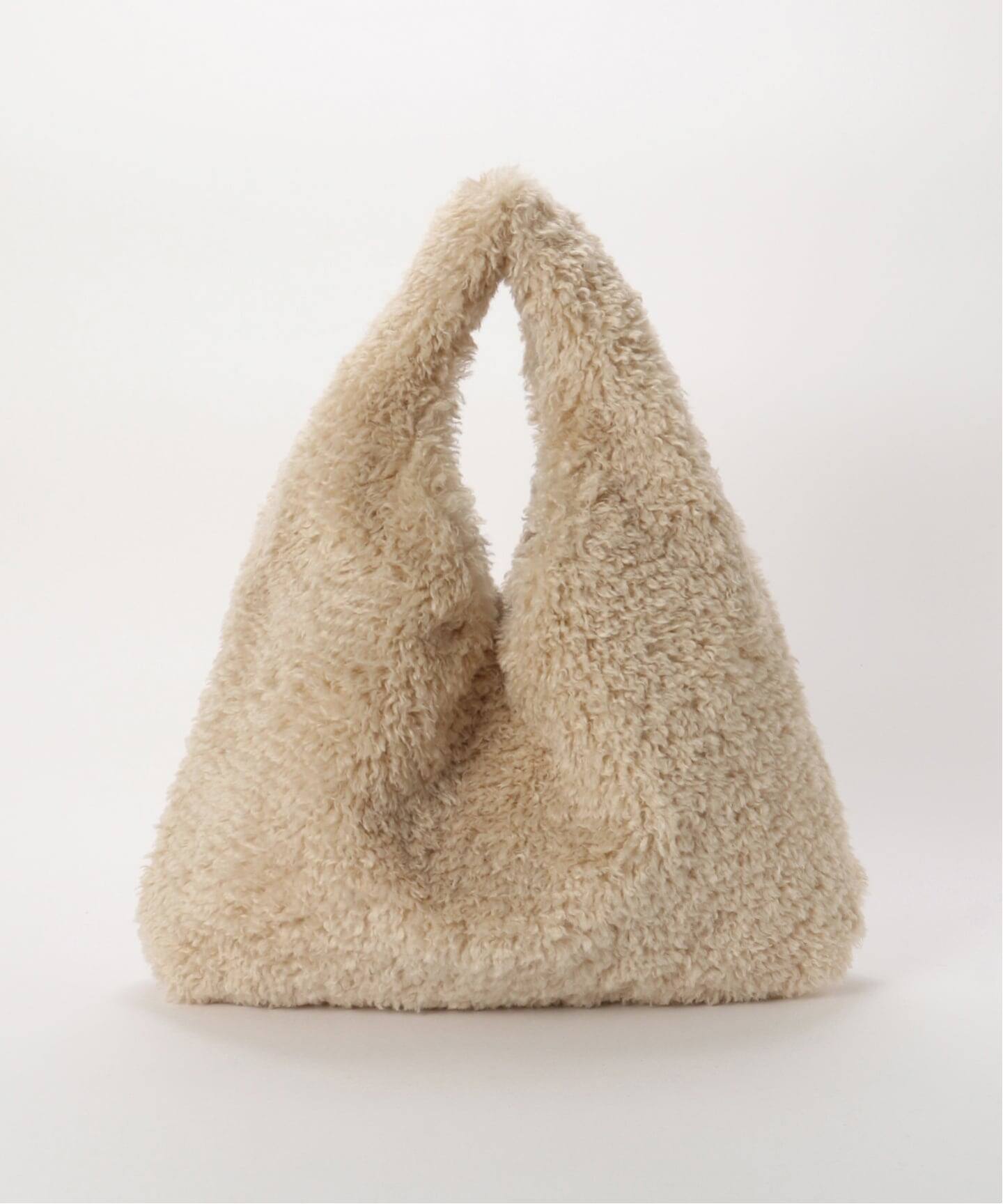 HELEN MOORE ビッグトライアングルボアバッグ（ショルダーバッグ