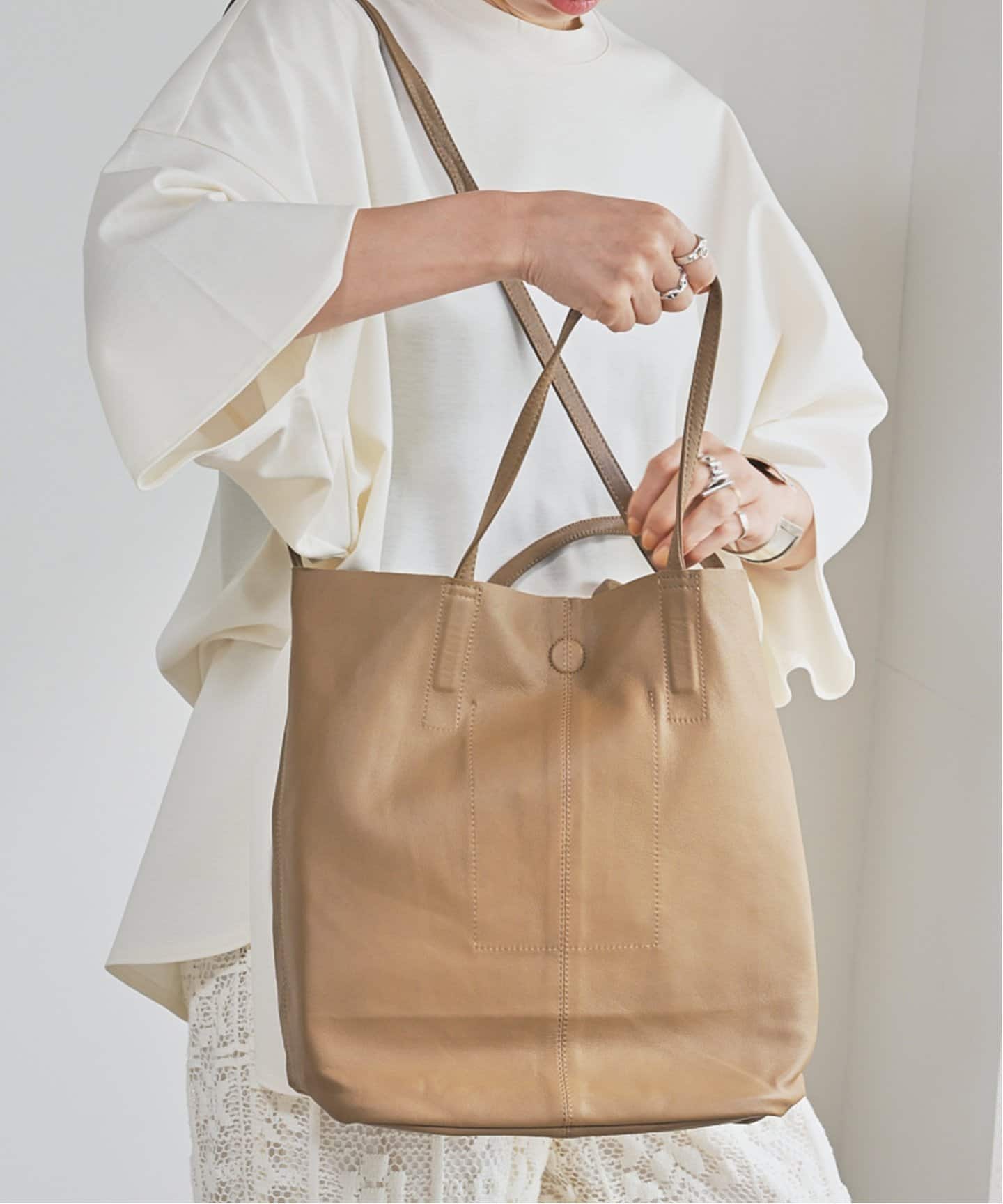 t*9様 美品Morphee3WAY MEDIUM TOTE SHORT トート Morphee / 3WAY MEDIUM TOTE Short | iremono