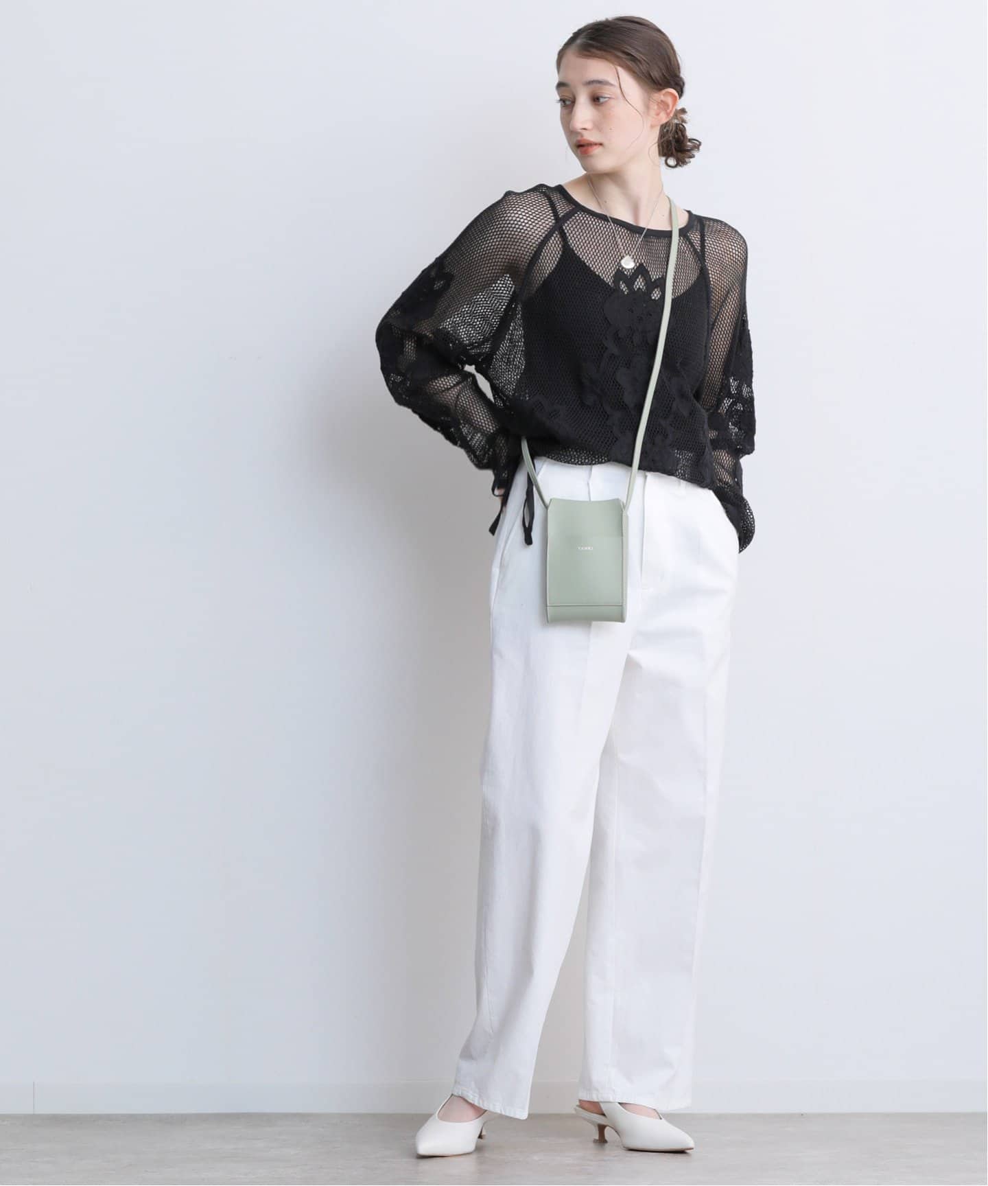 YAHKI VEGAN LEATHER CROSS BODY BAG YH-588V（ショルダーバッグ