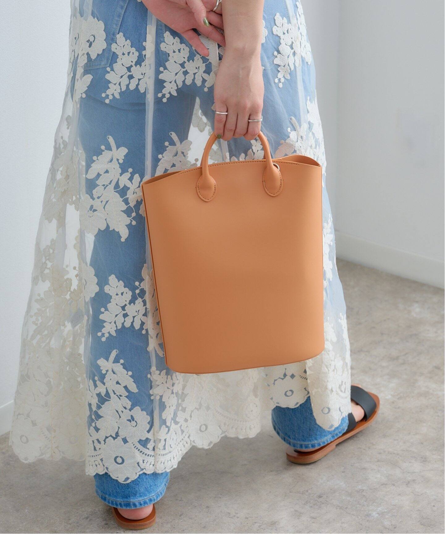 YAHKI VEGAN LEATHER 2WAY ショルダーバッグ（ショルダーバッグ