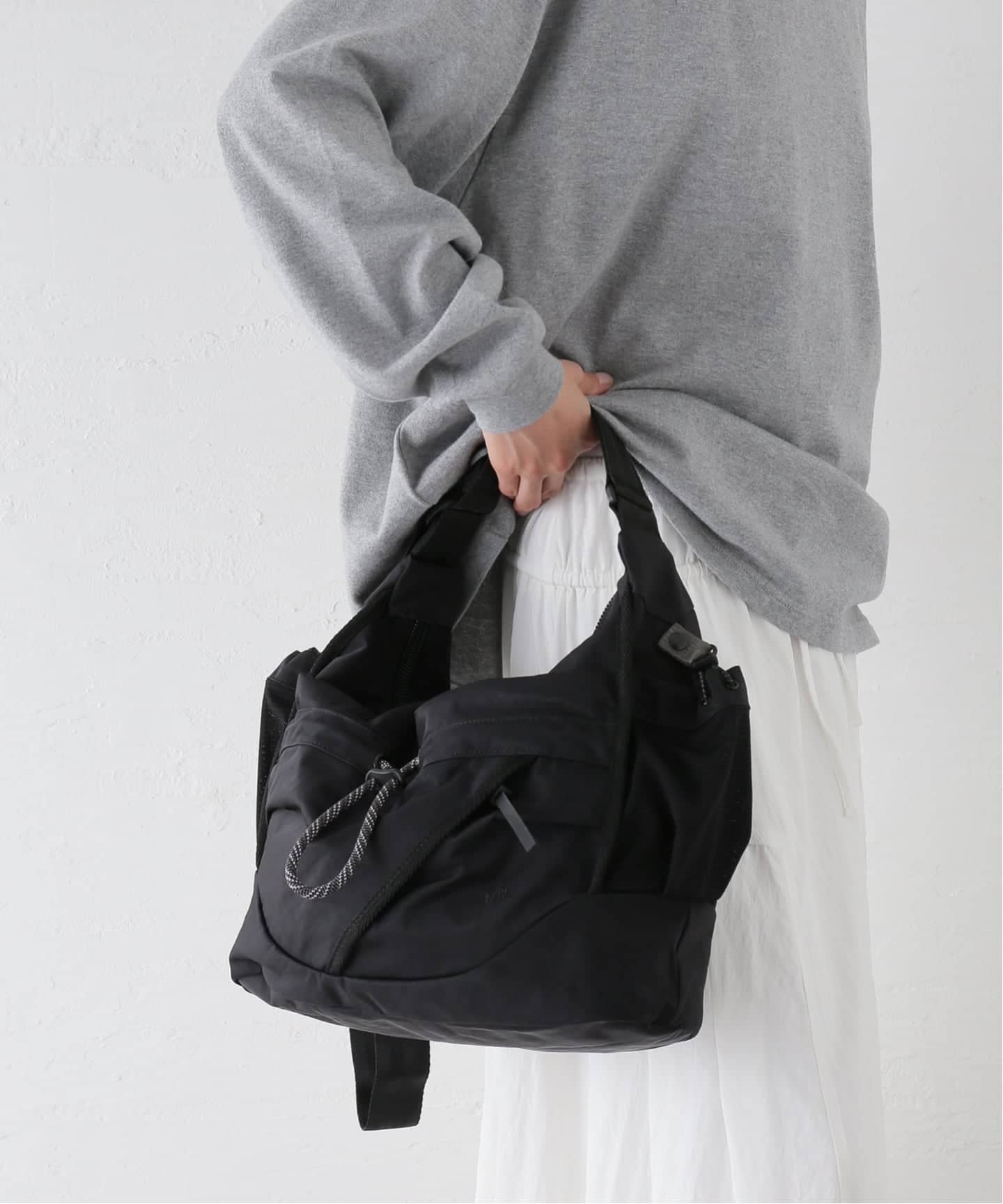 F/CE TEXTURED TWILL 2 WAY SHOULDER TOTE（ショルダーバッグ）｜BOICE
