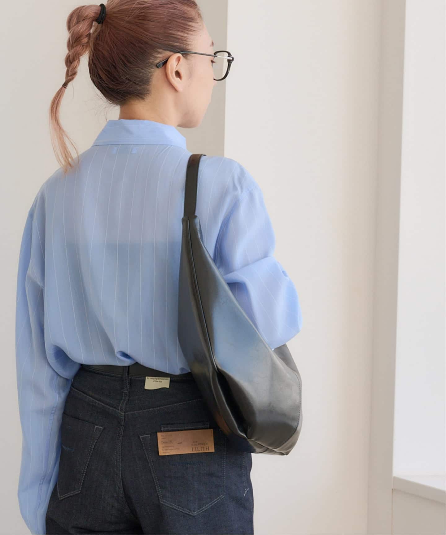ショルダーバッグ・ポシェット LUMEN MOSSY HOBO BAG 5BJH442 Atelier de LUMEN