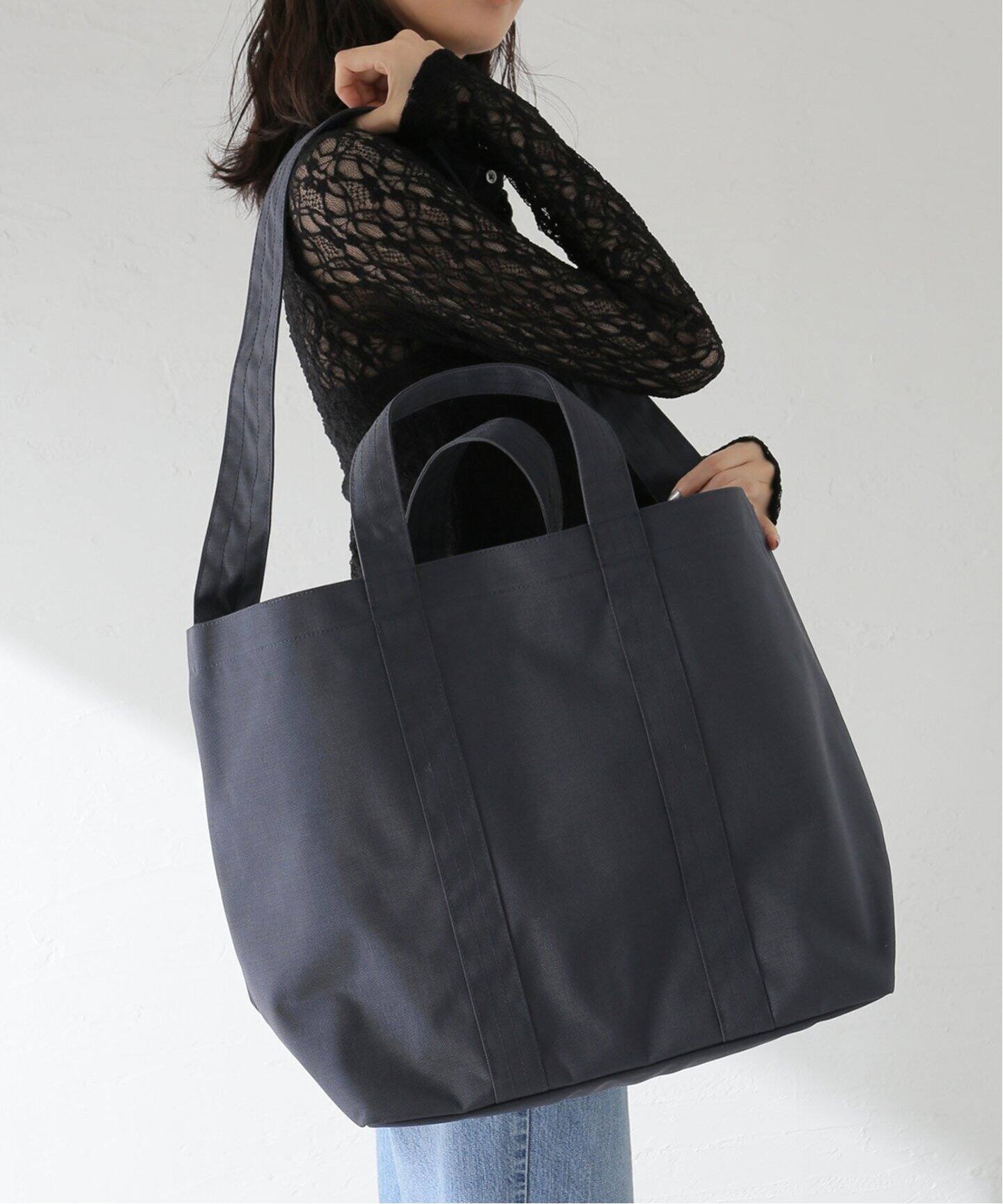 UNION Classic2wayTote(Dark Navy)（トートバッグ）｜BOICE FROM  
