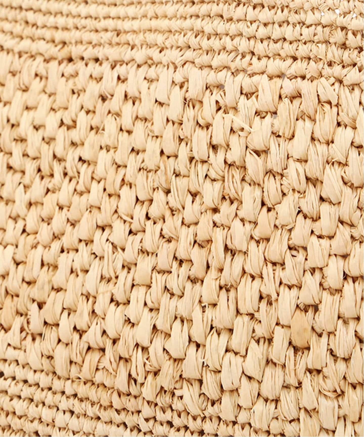 etre tokyo ランドスケープラフィアバッグ(beige)