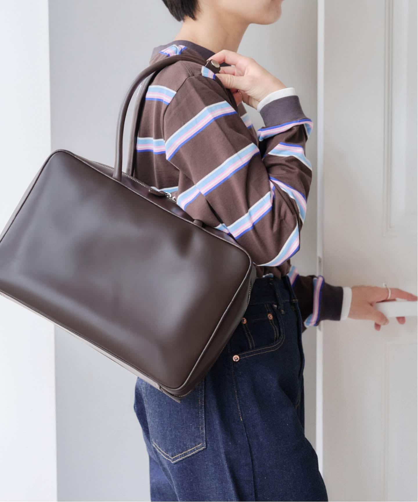 BAGMATI スクエアレザーBAG（ショルダーバッグ）｜BOICE FROM