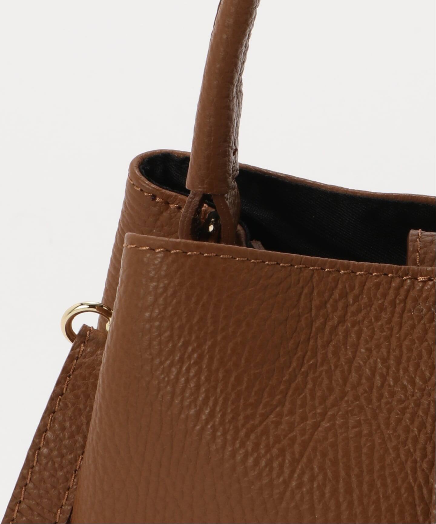 新品未使用】JANDRESS 2Way ミニショルダートートバッグ ブラウン 