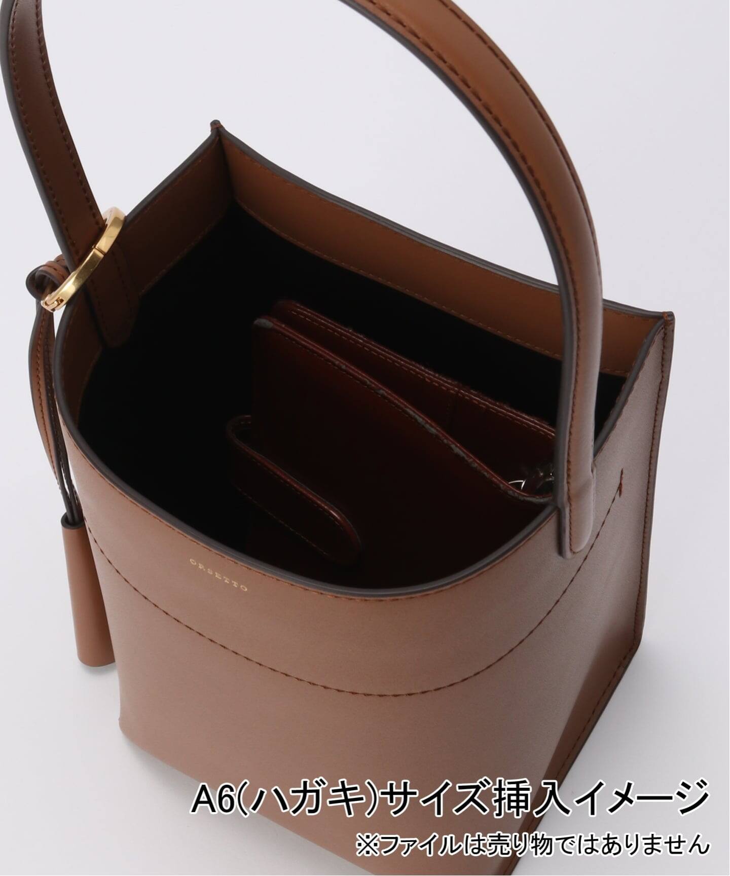 ORSETTO LEATHER BUCKET 01-158-01 SCATOLA（ショルダーバッグ