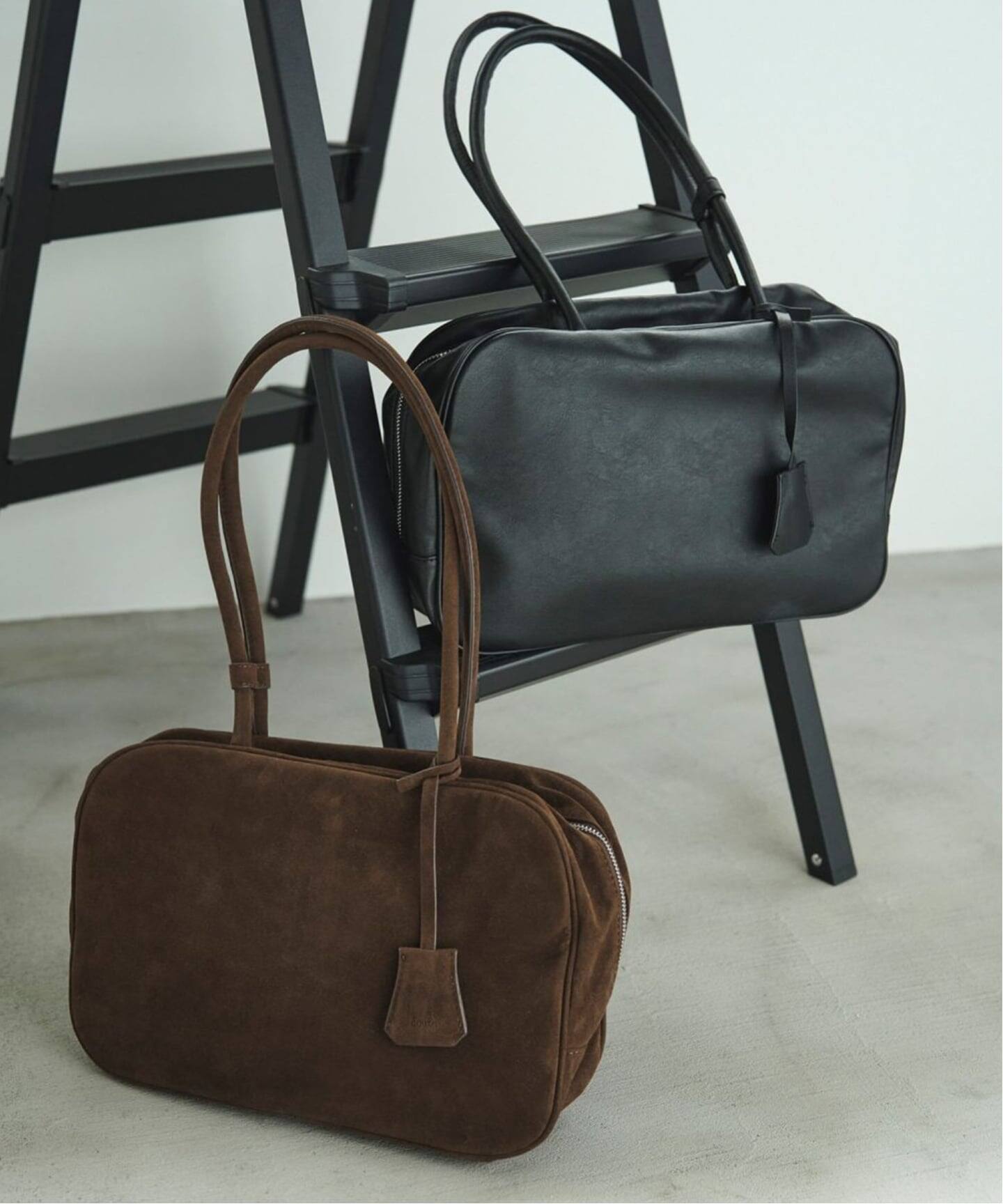 anuke Ecoleather Boston Bag（ショルダーバッグ）｜BOICE FROM 