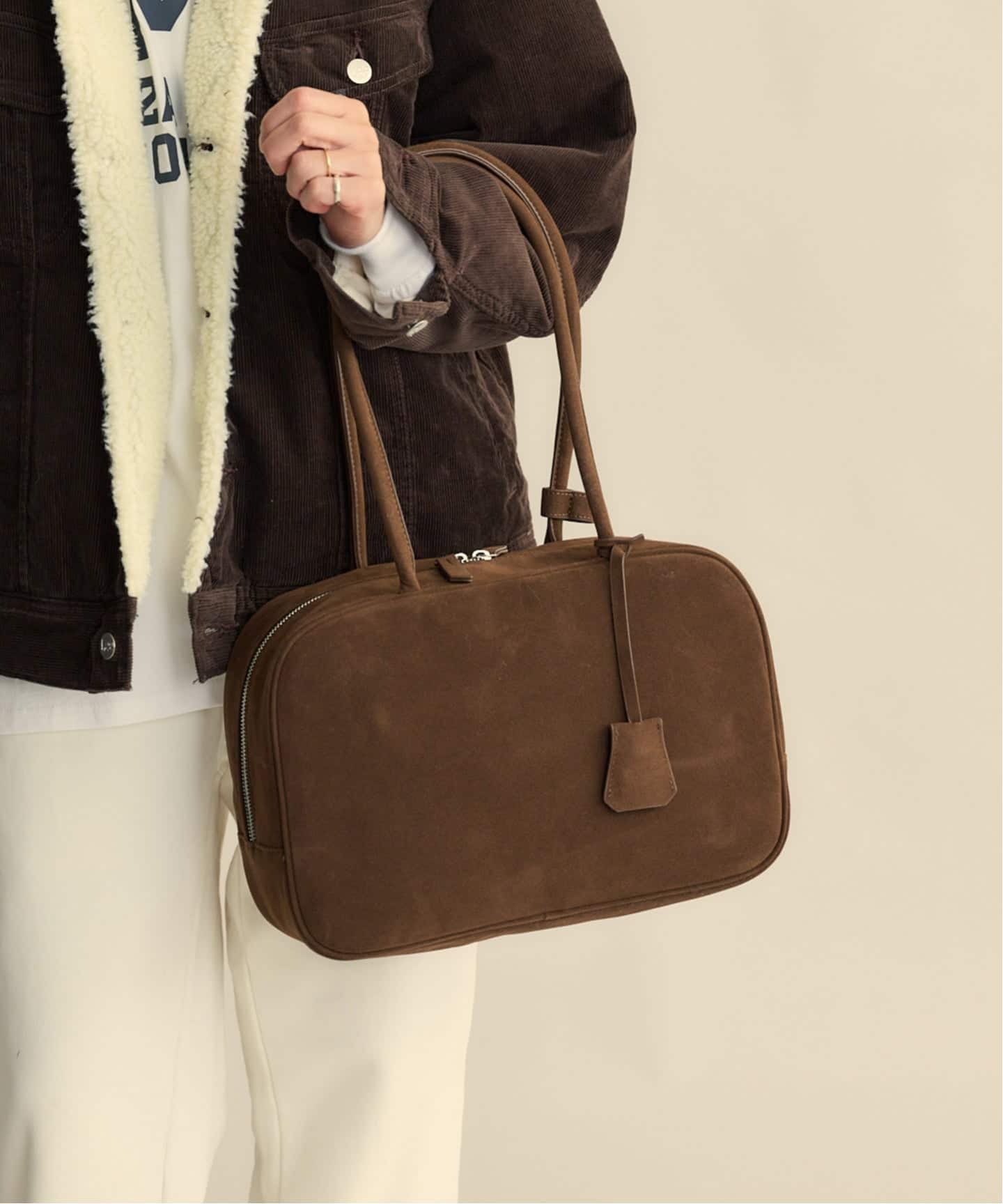 anuke⭐︎ Ecoleather Boston Bag anuke Ecoleather Boston Bag（ショルダーバッグ）｜BOICE FROM