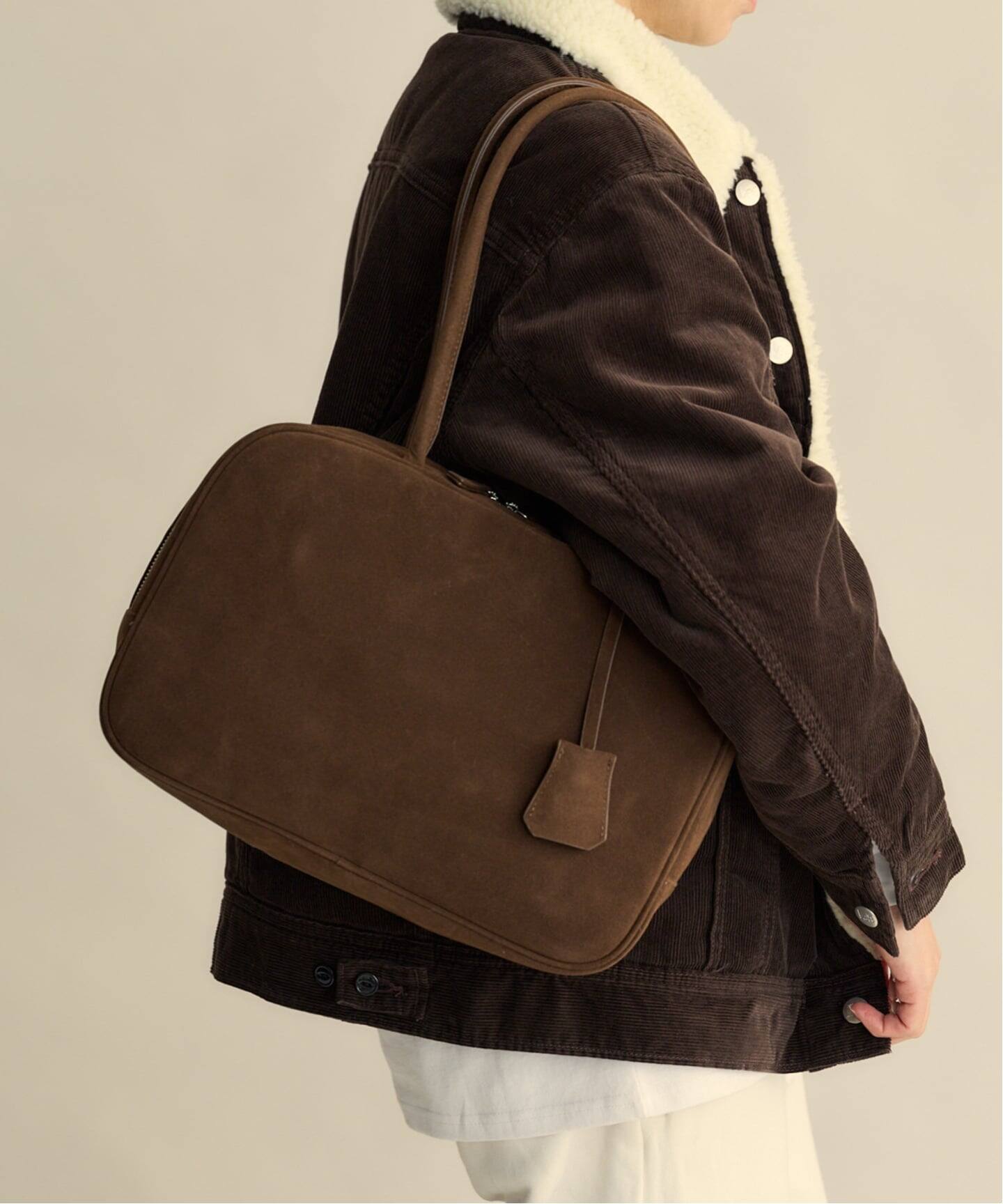 anuke Ecoleather Boston Bag（ショルダーバッグ）｜BOICE FROM