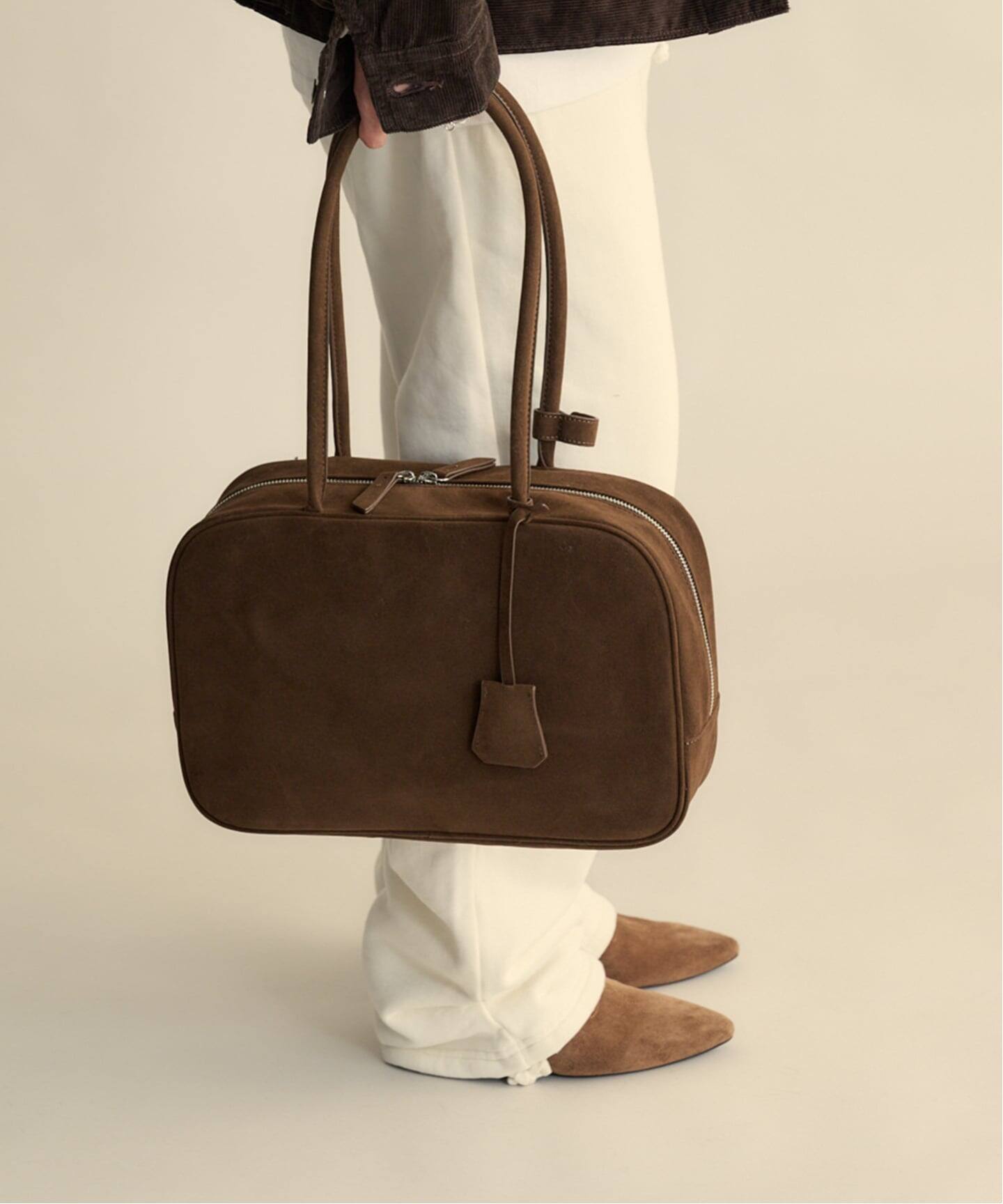 anuke Ecoleather Boston Bag（ショルダーバッグ）｜BOICE FROM 