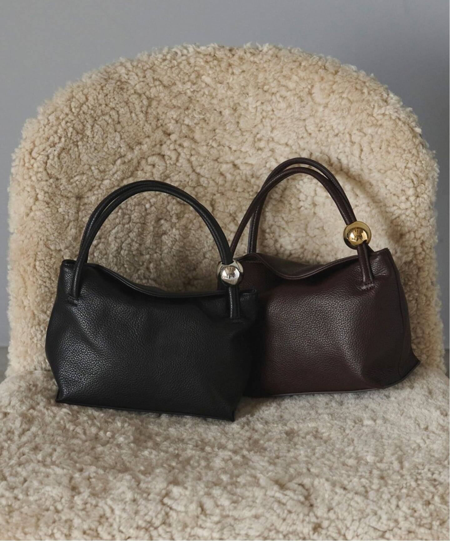 極美品　anuke Volume Ball Bag anuke Volume Ball Bag（ハンドバッグ）｜BOICE FROM BAYCREW'S