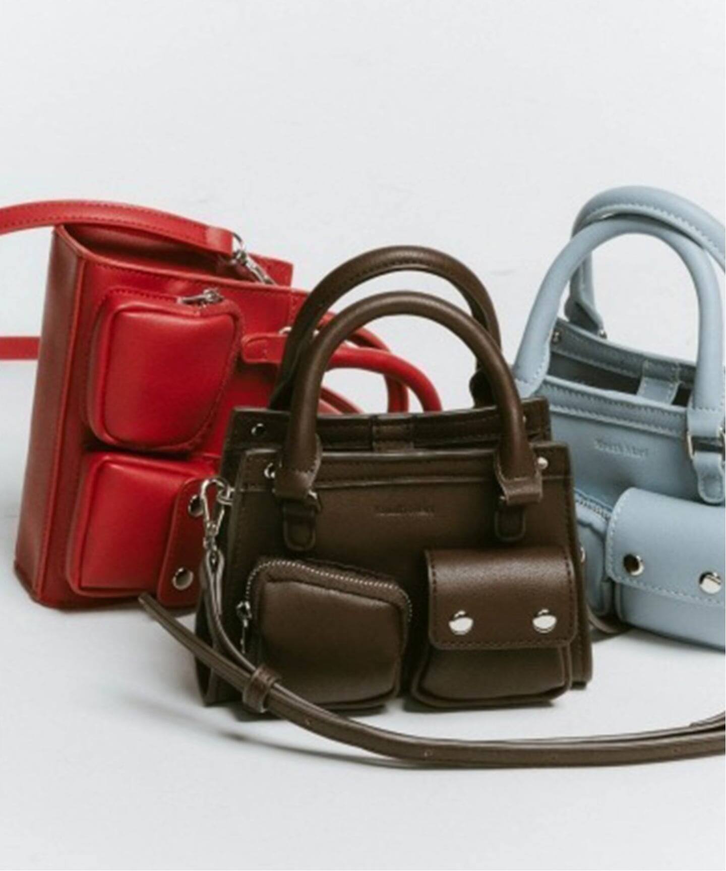 KnuthMarf mini multi pocket bag（ショルダーバッグ）｜BOICE FROM