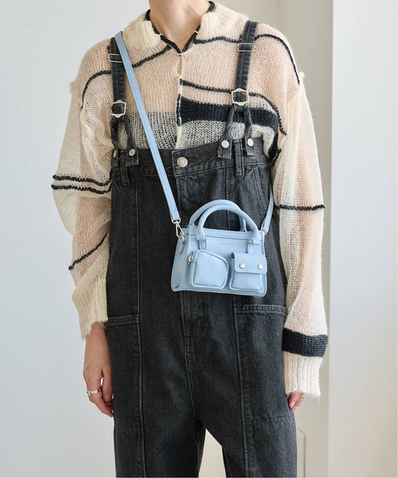 Knuth Marf mini multi pocket bag ブルー Knuth Marf mini multi pocket bag ブルー