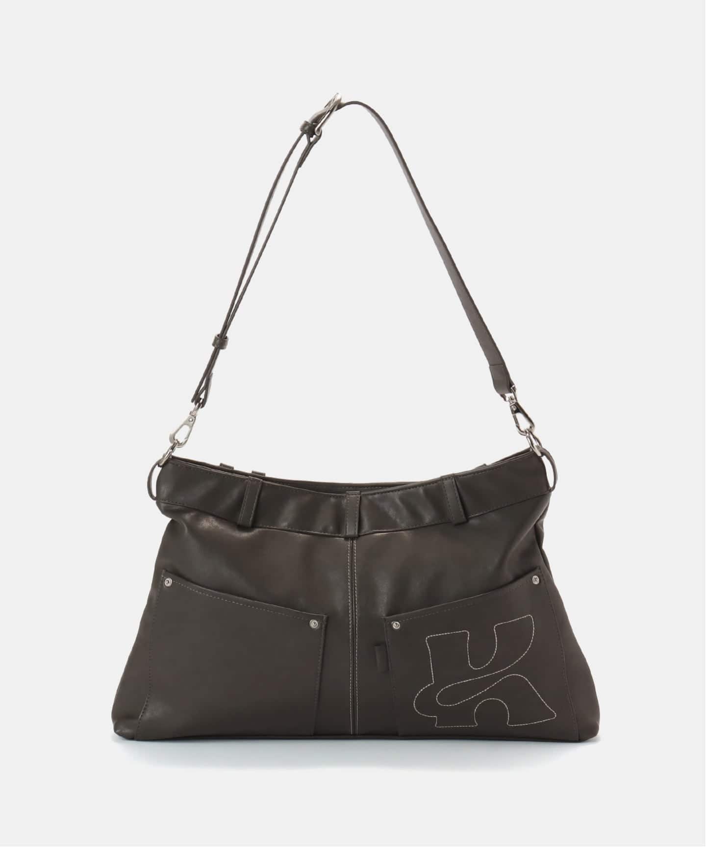 KnuthMarf leather denim bag（ショルダーバッグ）｜BOICE FROM