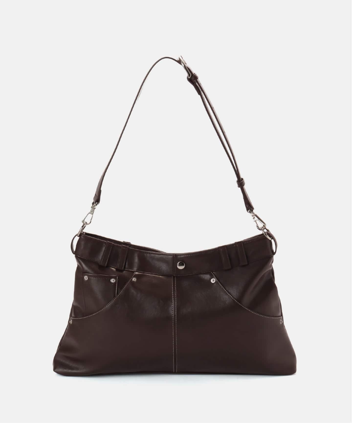 KnuthMarf leather denim bag（ショルダーバッグ）｜BOICE FROM