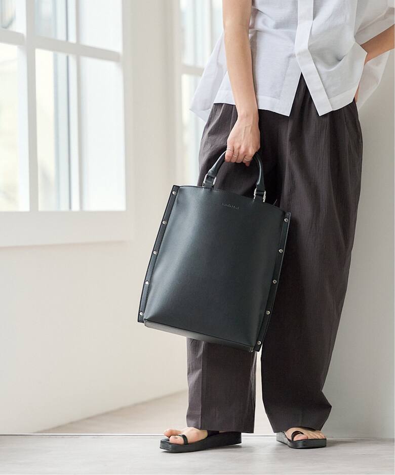KnuthMarf side studs leather bag KMB25SPK01（ショルダーバッグ 