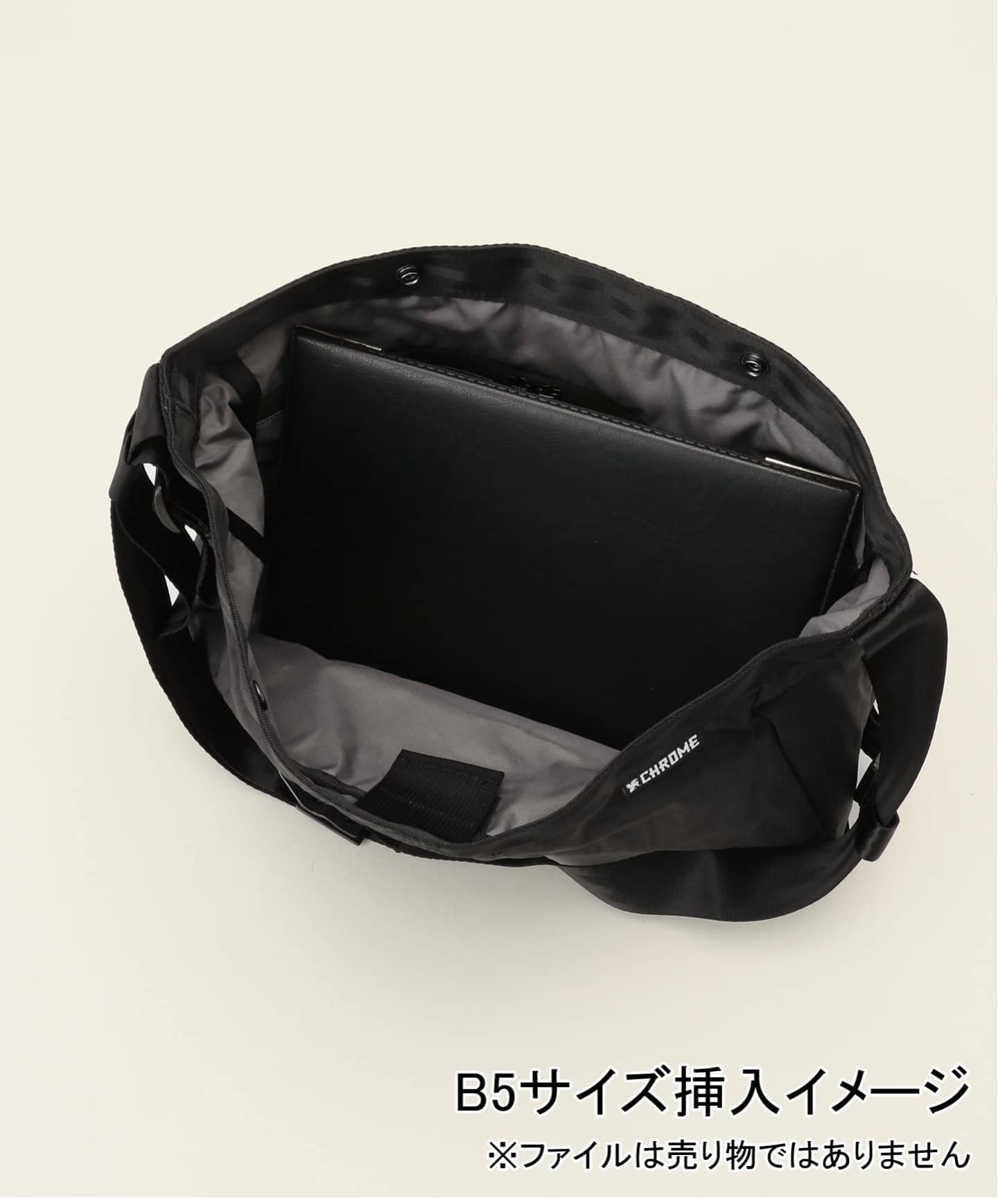 CHROME NEWSPAPER MESSENGER SM (耐水モデル）（ショルダー