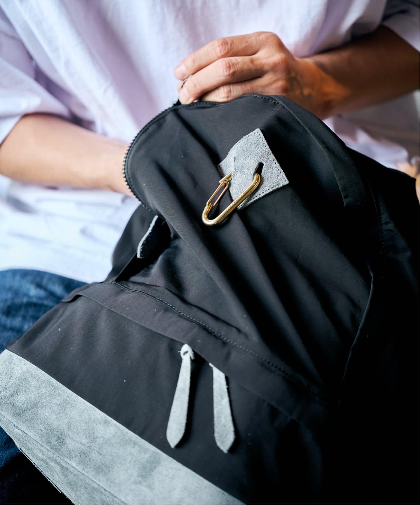 MASTER&Co. 別注 BACK PACK WITH CARABINER (UNISEX)（バック