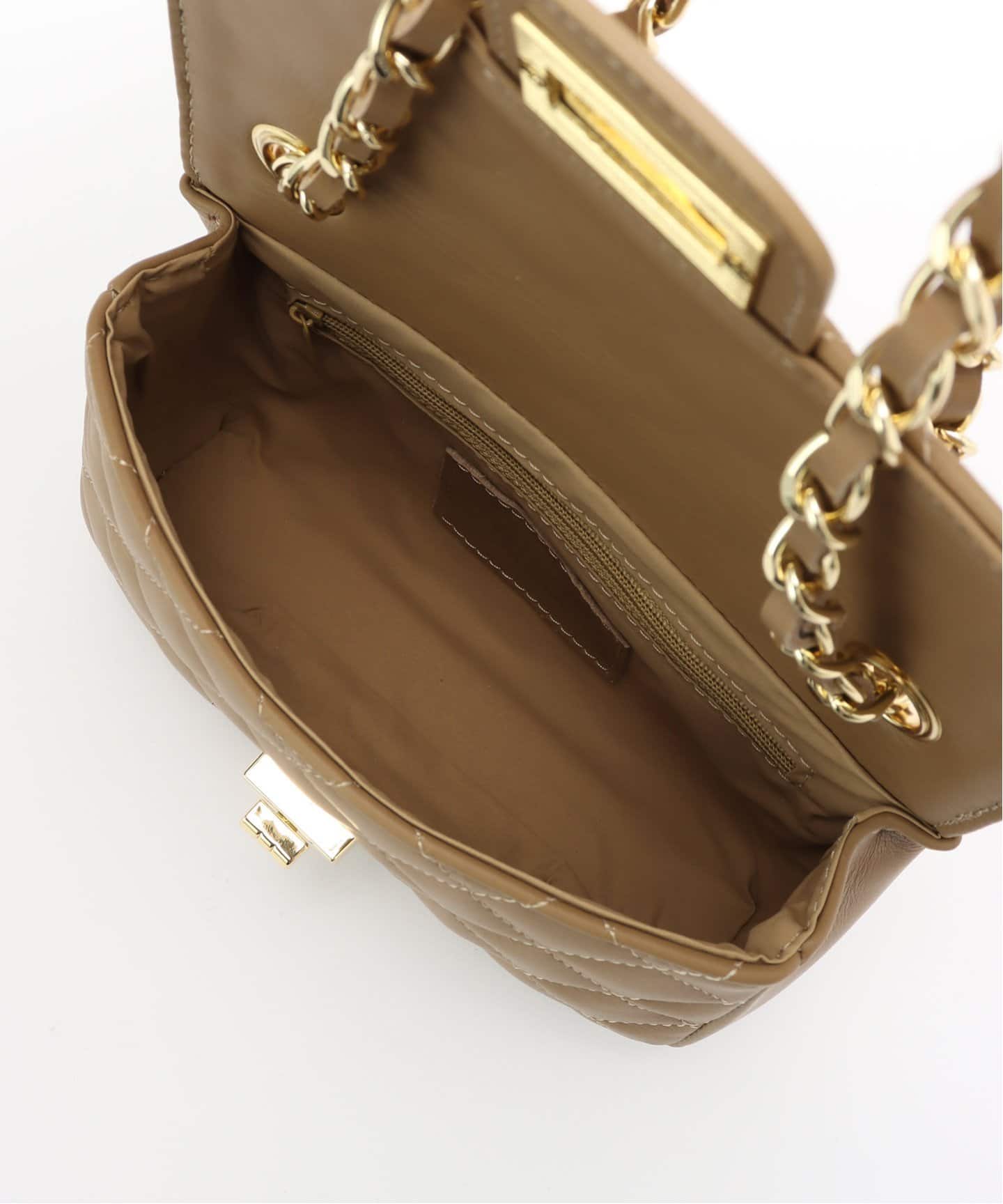 【MILOS/ミロス】BIGキルティングチェーンBag リクエスト多数につき再入荷！MILOSのBIGキルティングバッグ｜La