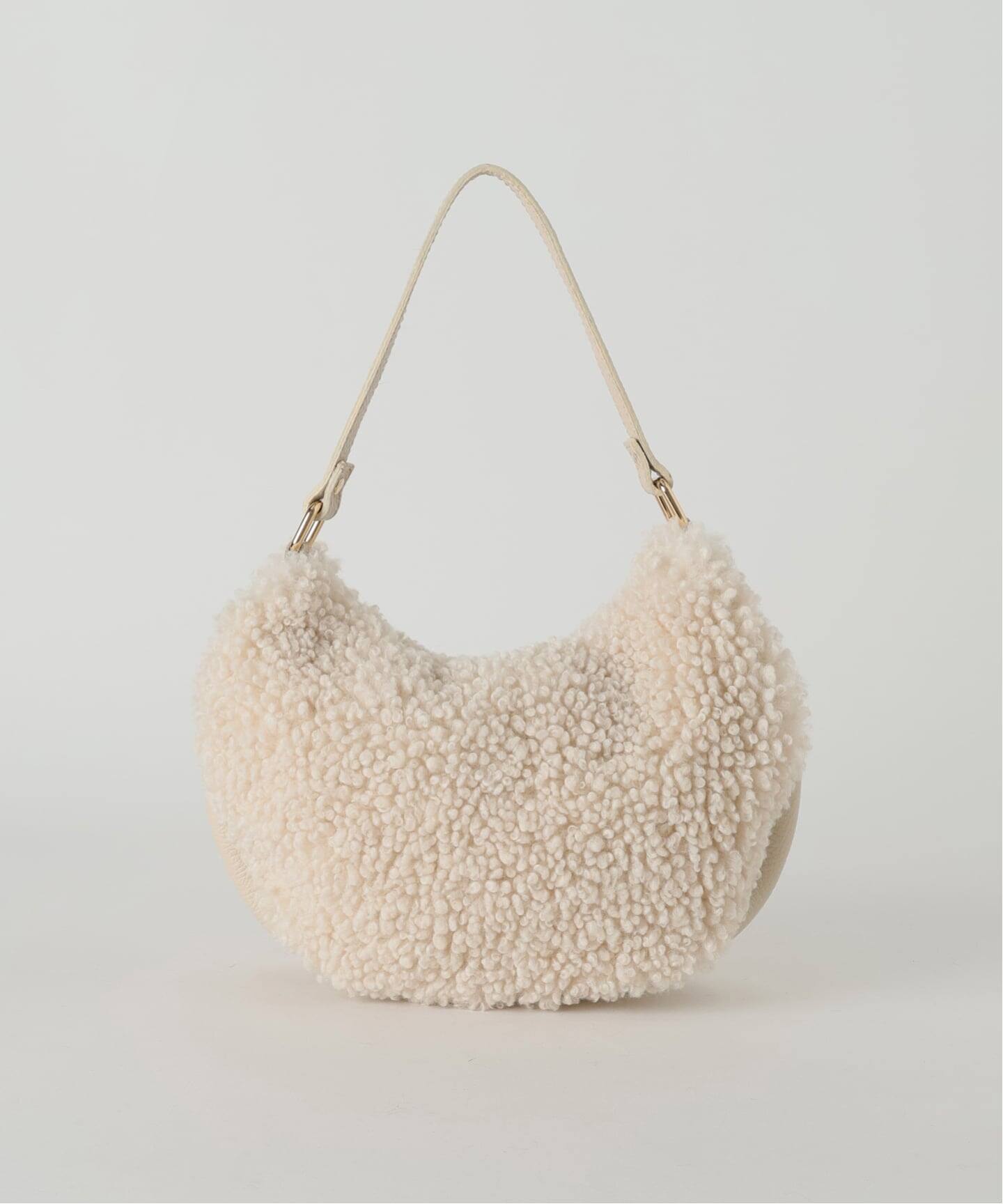 M Rose/エンメローズ ファーバッグ（ショルダーバッグ）｜La Totalite