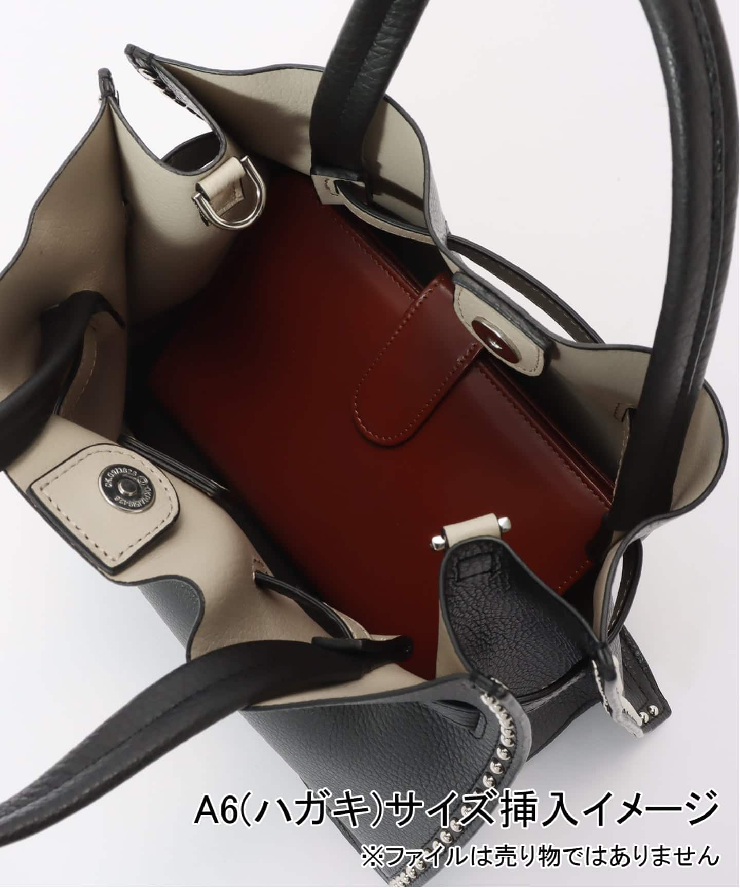 VIOLAd'ORO/ヴィオラドーロ スタッズ トートバッグ（トートバッグ