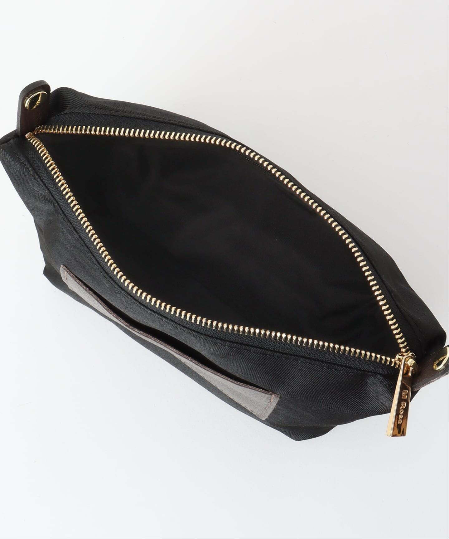 M Rose/エンメローズ レザーコンビバッグ（ショルダーバッグ）｜La