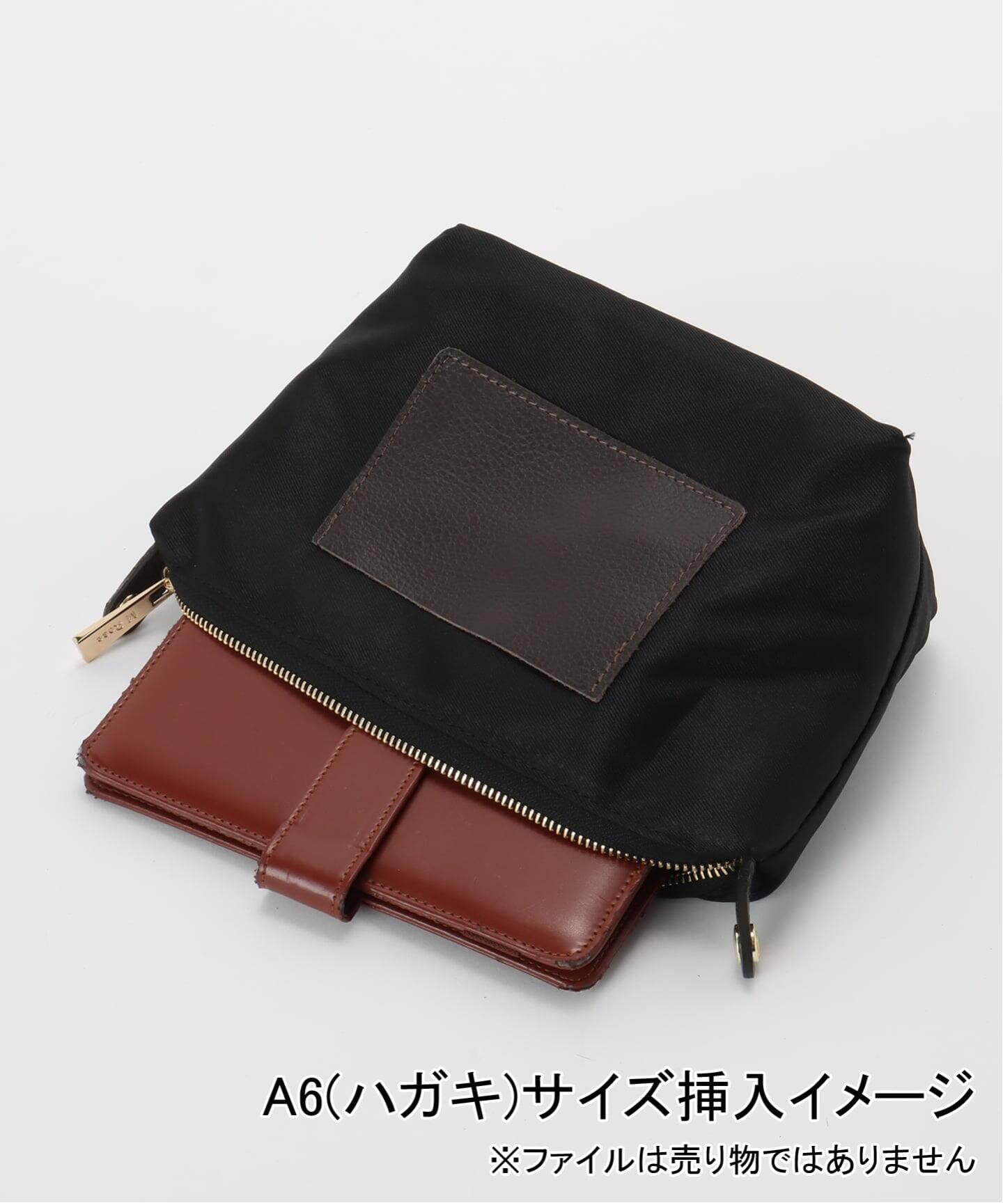 M Rose/エンメローズ レザーコンビバッグ（ショルダーバッグ）｜La