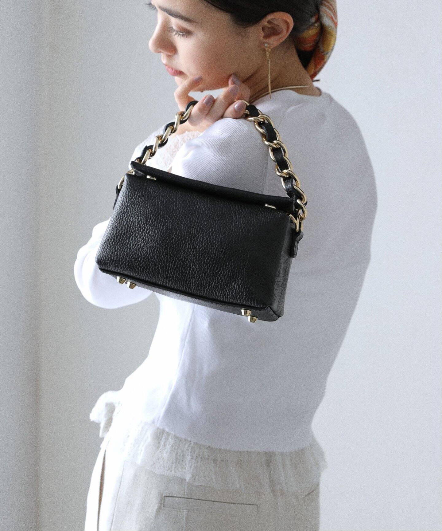 MILOS/ミロス】チェーン×ミニショルダーBAG（ショルダーバッグ）｜La 