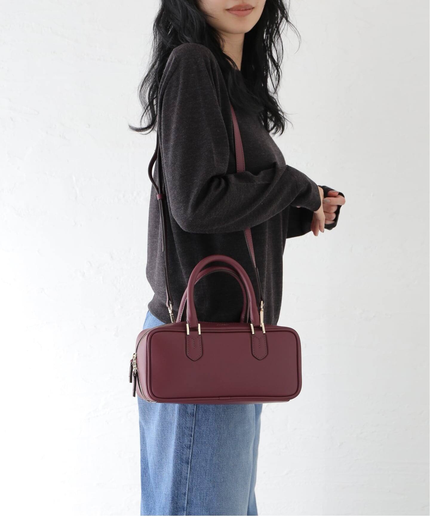 LORISTELLA/ロリステッラ スクエアボストンバッグ（ボストンバッグ