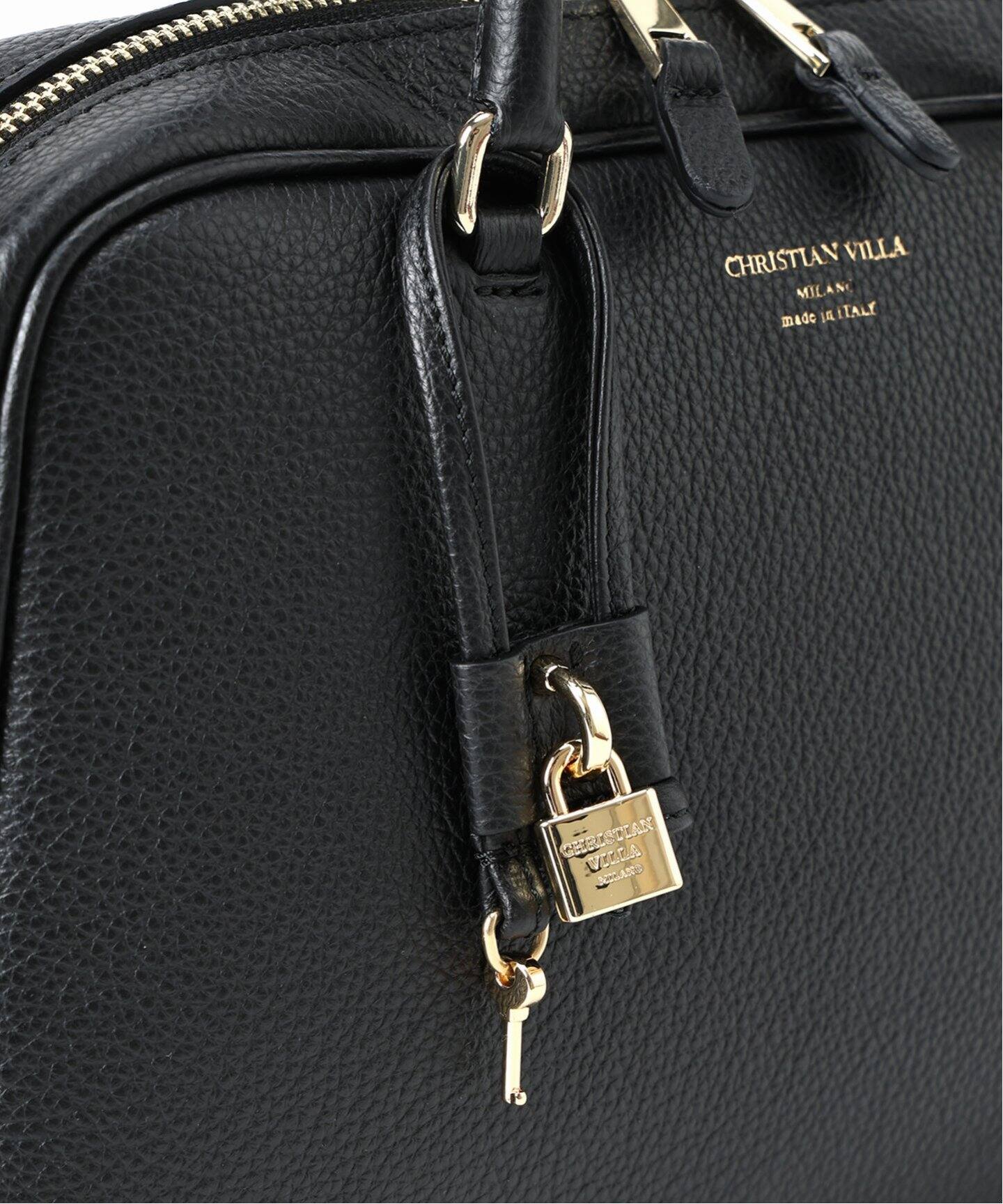 CHRISTIAN VILLA/クリスチャンヴィラ】チャーム付きボストンBAG