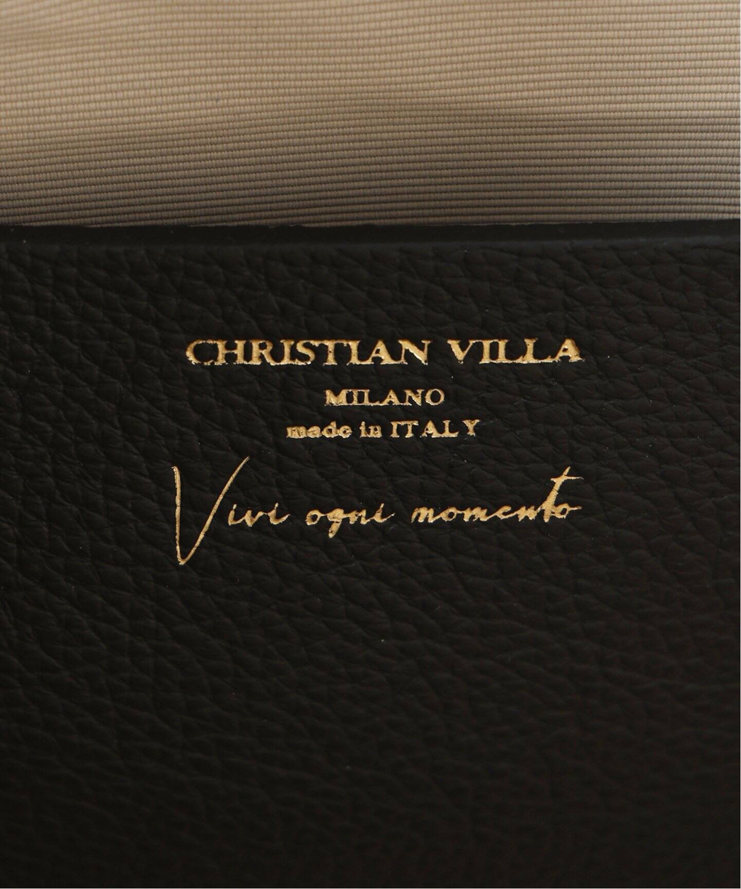CHRISTIAN VILLA/クリスチャンヴィラ】チャーム付きボストンBAG