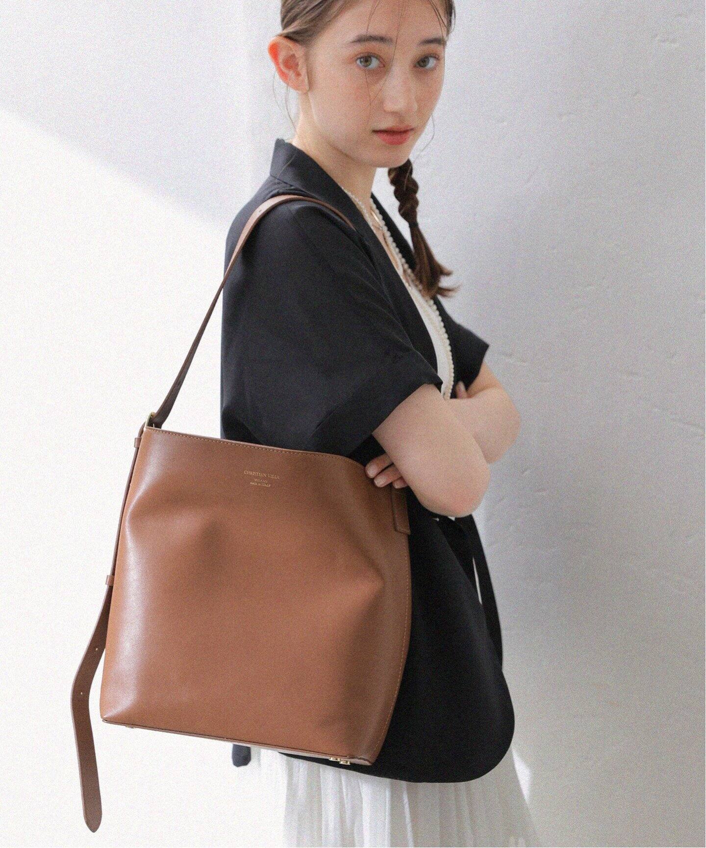 CHRISTIAN VILLA/クリスチャンヴィラ】 レザートートBAG（その他