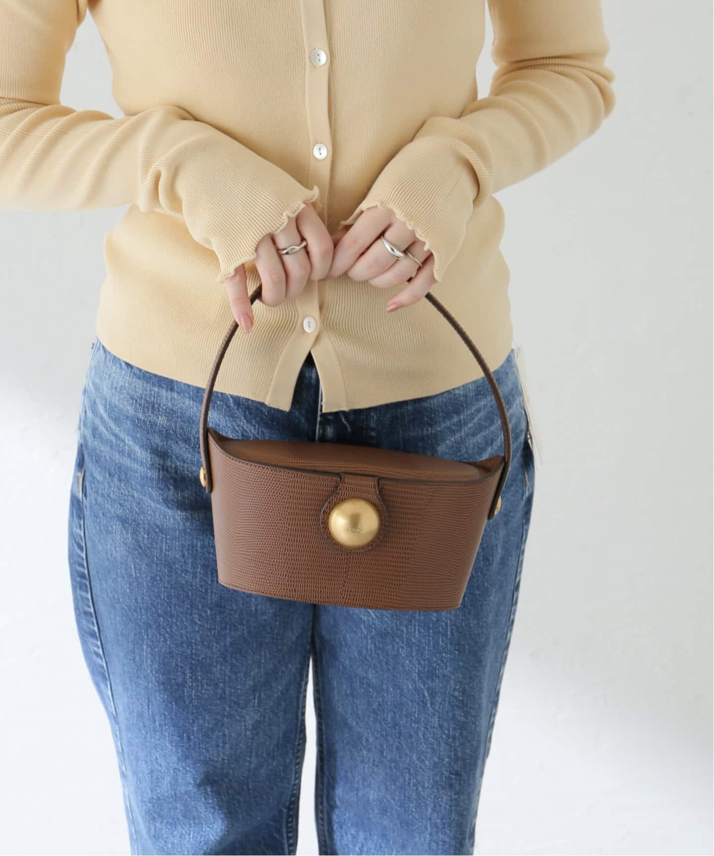 【nuer】ポット トートバッグ(POT TOTE BAG [BLACK]) LOYTO STORE｜【nuer（ニューイ）】ヴィ―ヴ ミニバッグ