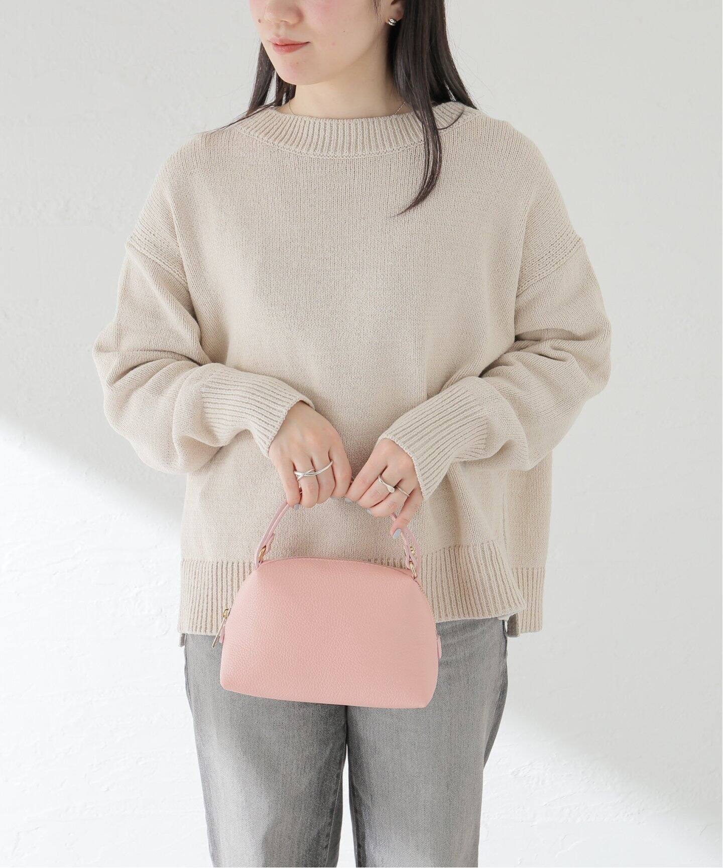 MILOS ミロス ショルダーバッグ 斜めがけ 新品 ライトグレー MILOS/ミロス】ミニショルダーBAG（ショルダーバッグ）｜La Totalite