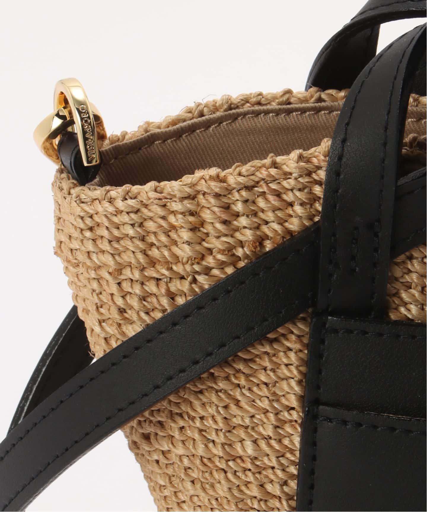 WEB限定》VIOLAd'ORO / ヴィオラドーロ アバカレザーポケット2WAY