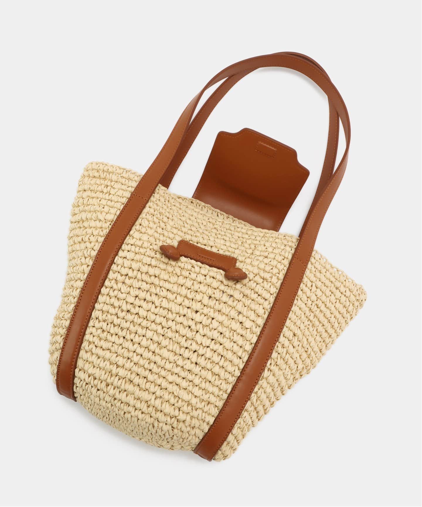 MARNI マルニ トートバッグ ベージュ - 2108425E0165 中古・古着通販】MARNI (マルニ) トートバッグ ベージュ