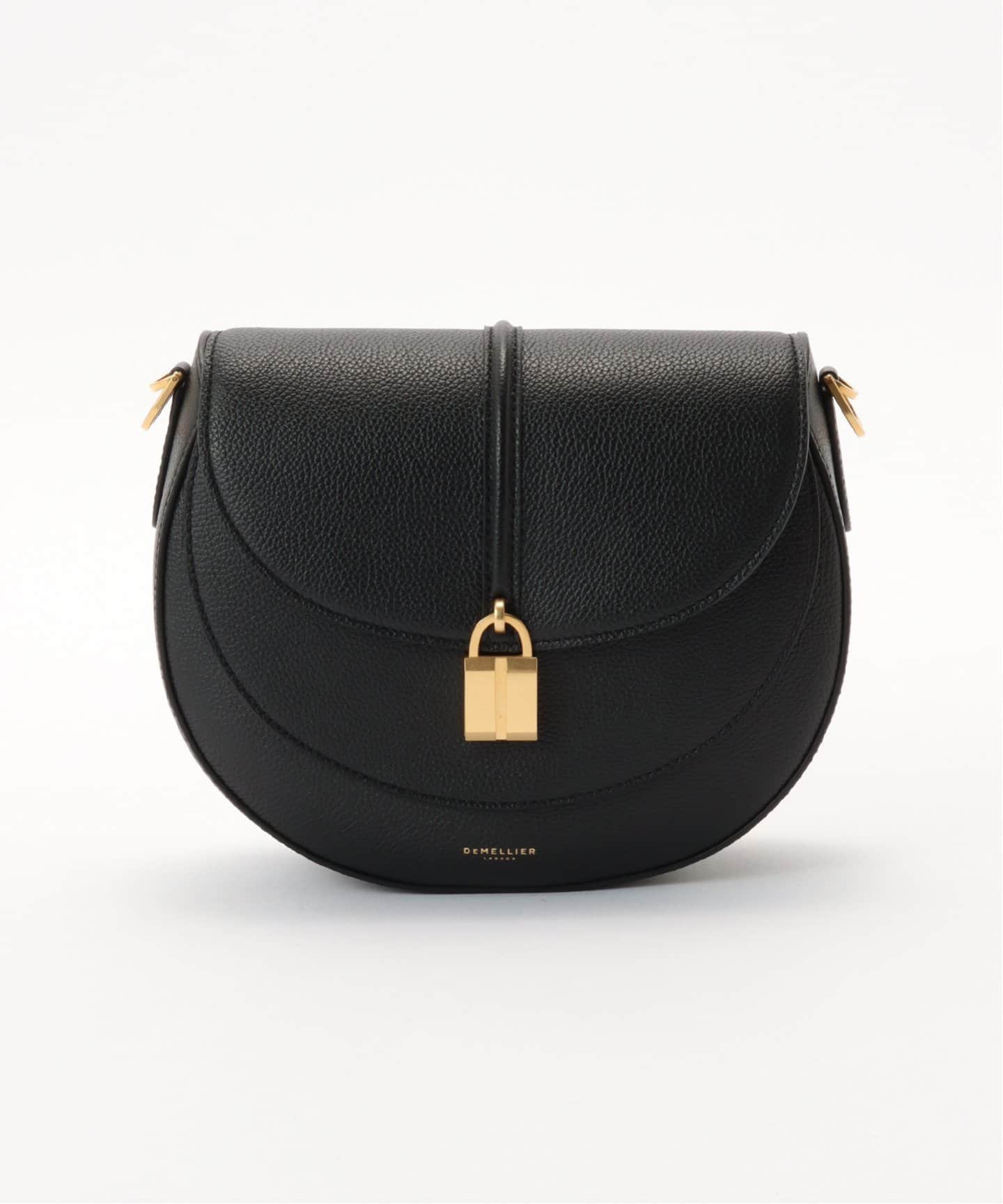 DeMellier シエナ ホーボーショルダーバッグ Black 海外限定 一部店舗+WEB限定》DEMELLIER/デメリエー SIENA SADDLE