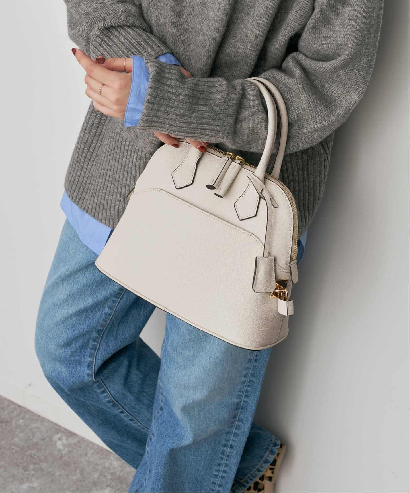 Spick&Span mica della valle 　ミニボストンバッグ Spick & Span（スピックアンドスパン）の「【MICA DELLA VALLE / ミカ