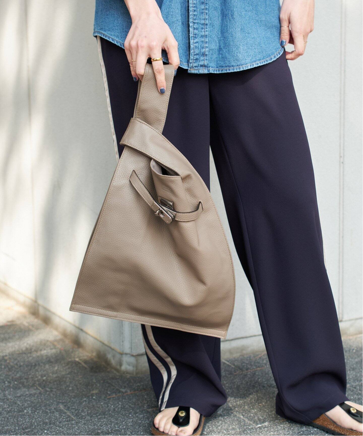 ≪一部店舗＋WEB限定≫beautiful people large market bag in shrink 