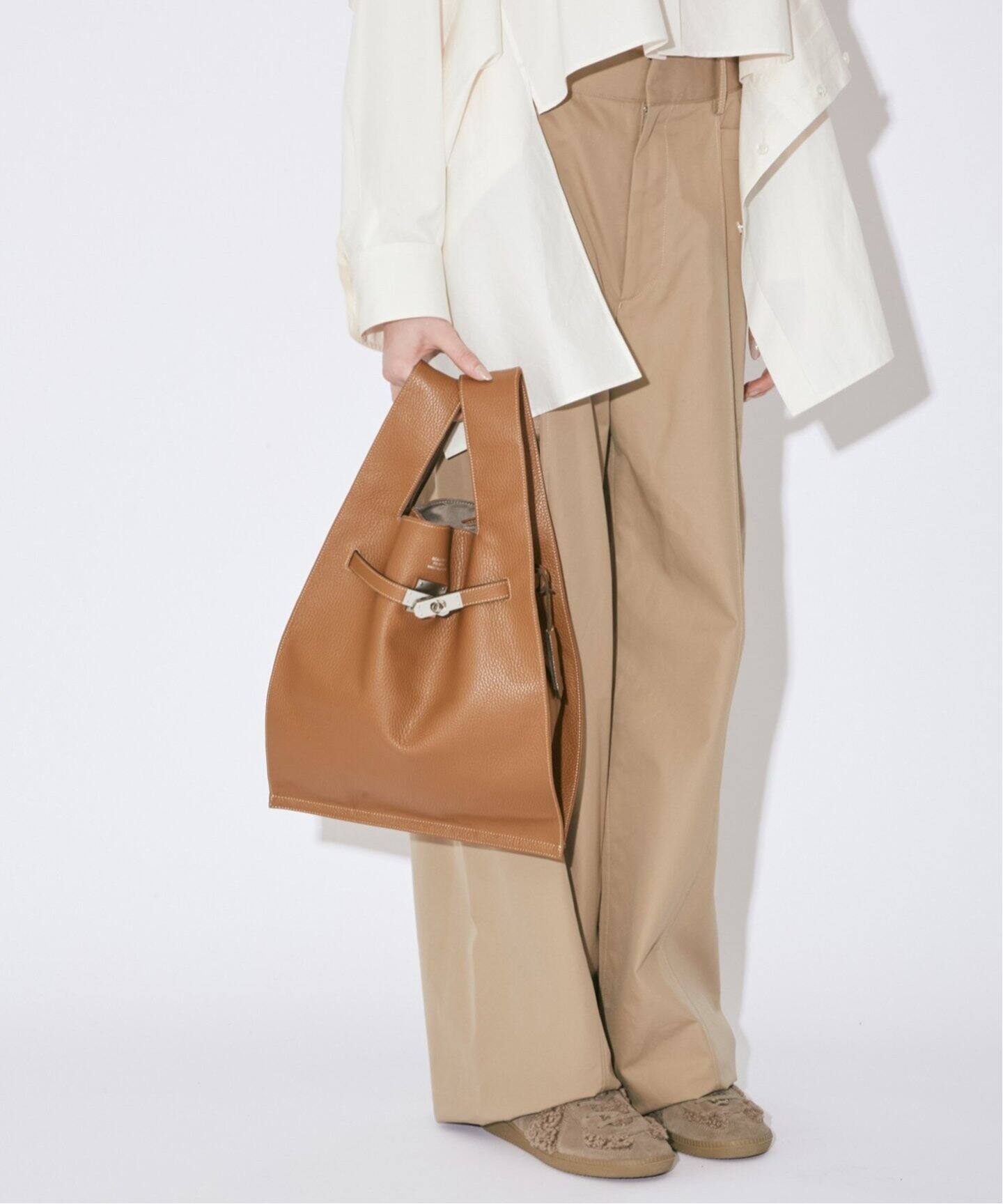 ≪一部店舗＋WEB限定≫beautiful people large market bag in shrink 