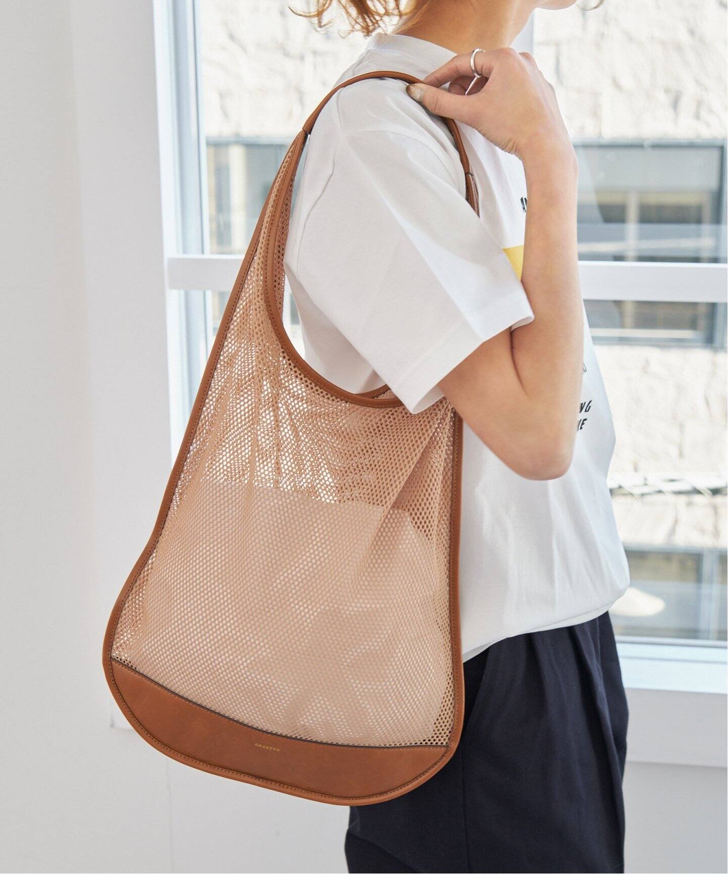 予約》ORSETTO / オルセット NYLONMESH BAG（トートバッグ）｜Spick 