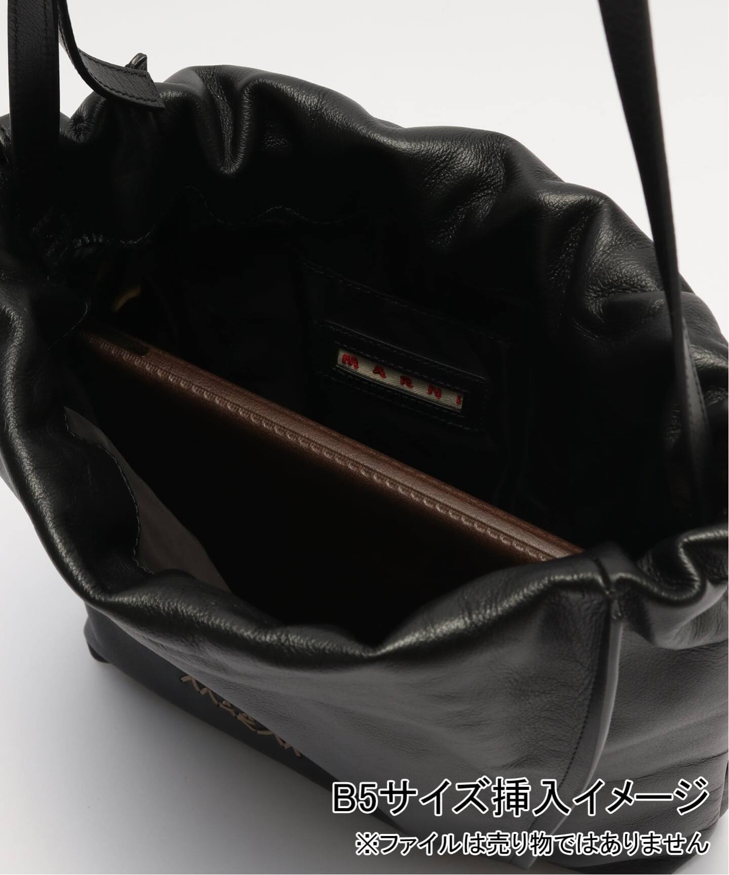 一部店舗+WEB限定》MARNI/マルニ DRAWSTRING MEDIUM（ショルダー