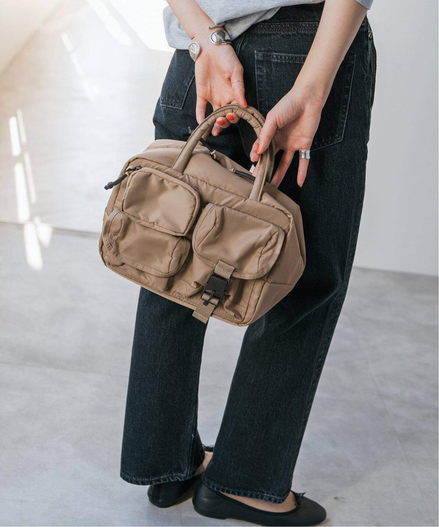 BAICYCLON/バイシクロン MULTI POCKETS MINI BOSTON BAG BCL-82 