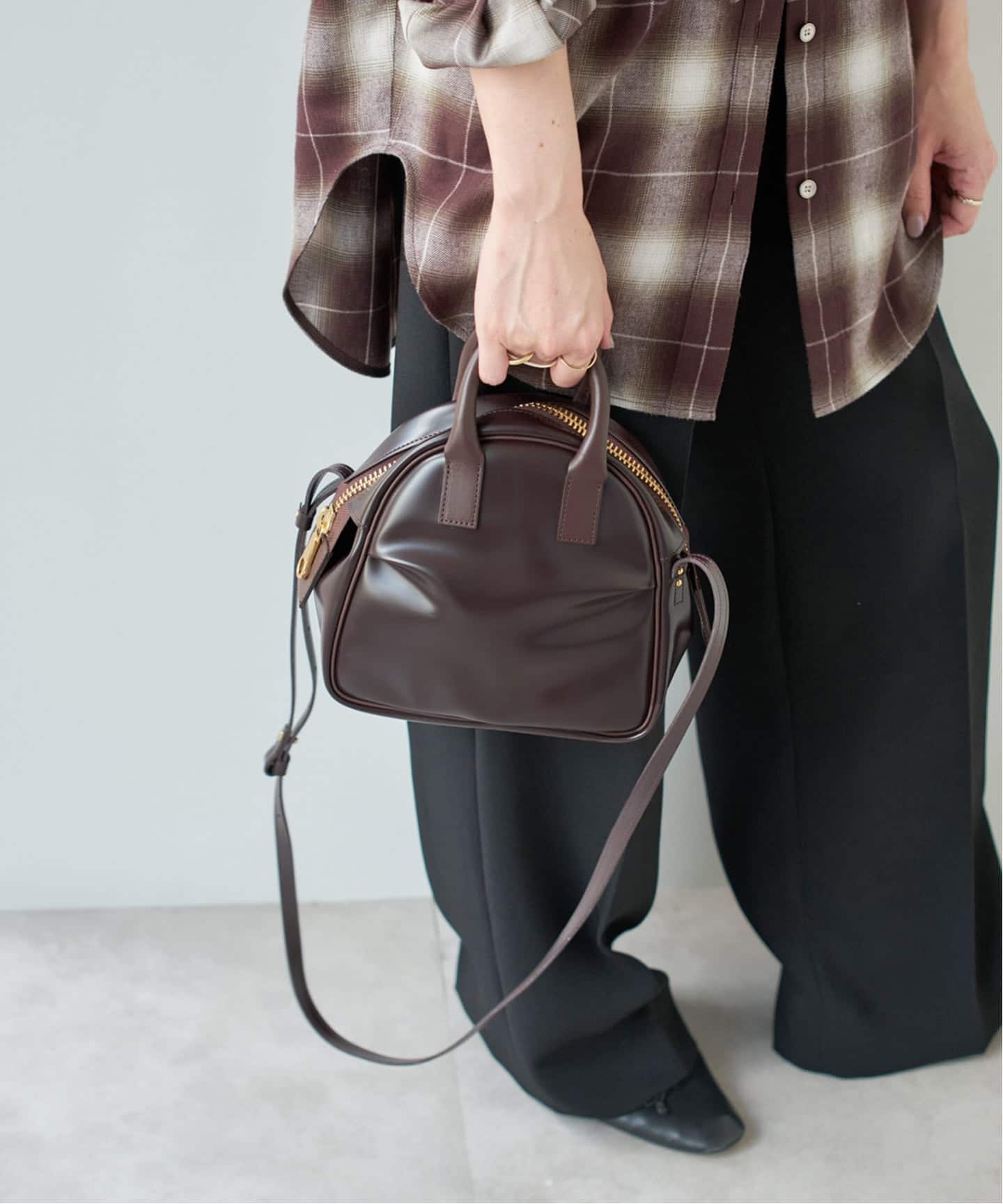 PIENI / ピエニ 別注BOSTON with strap*（ショルダーバッグ）｜Spick