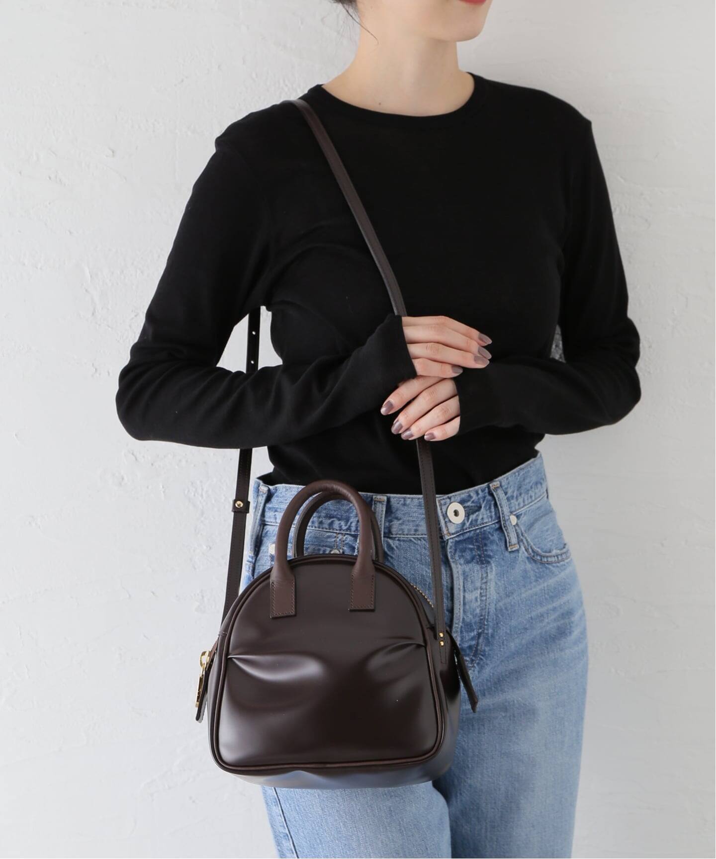 PIENI / ピエニ 別注BOSTON with strap*（ショルダーバッグ）｜Spick